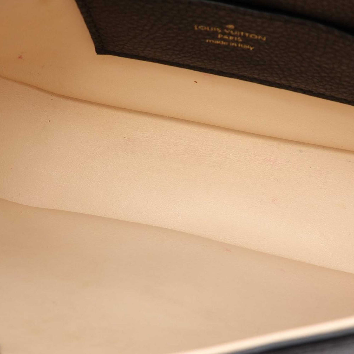 Louis Vuitton Calfskin LV Pont Neuf Soft MM — Black