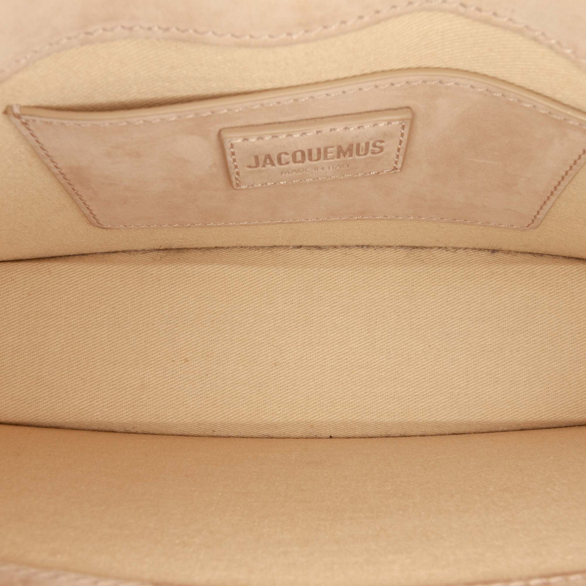 Jacquemus Suede Le Bambino Long Shoulder Bag