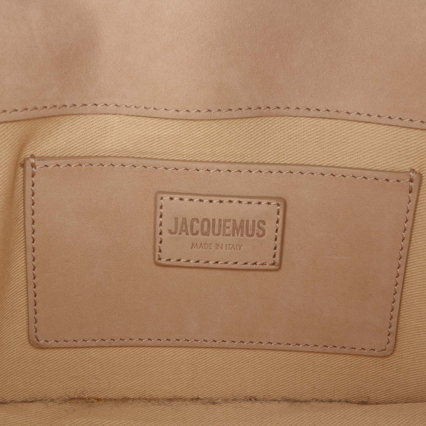 Jacquemus Suede Le Bambino Long Shoulder Bag