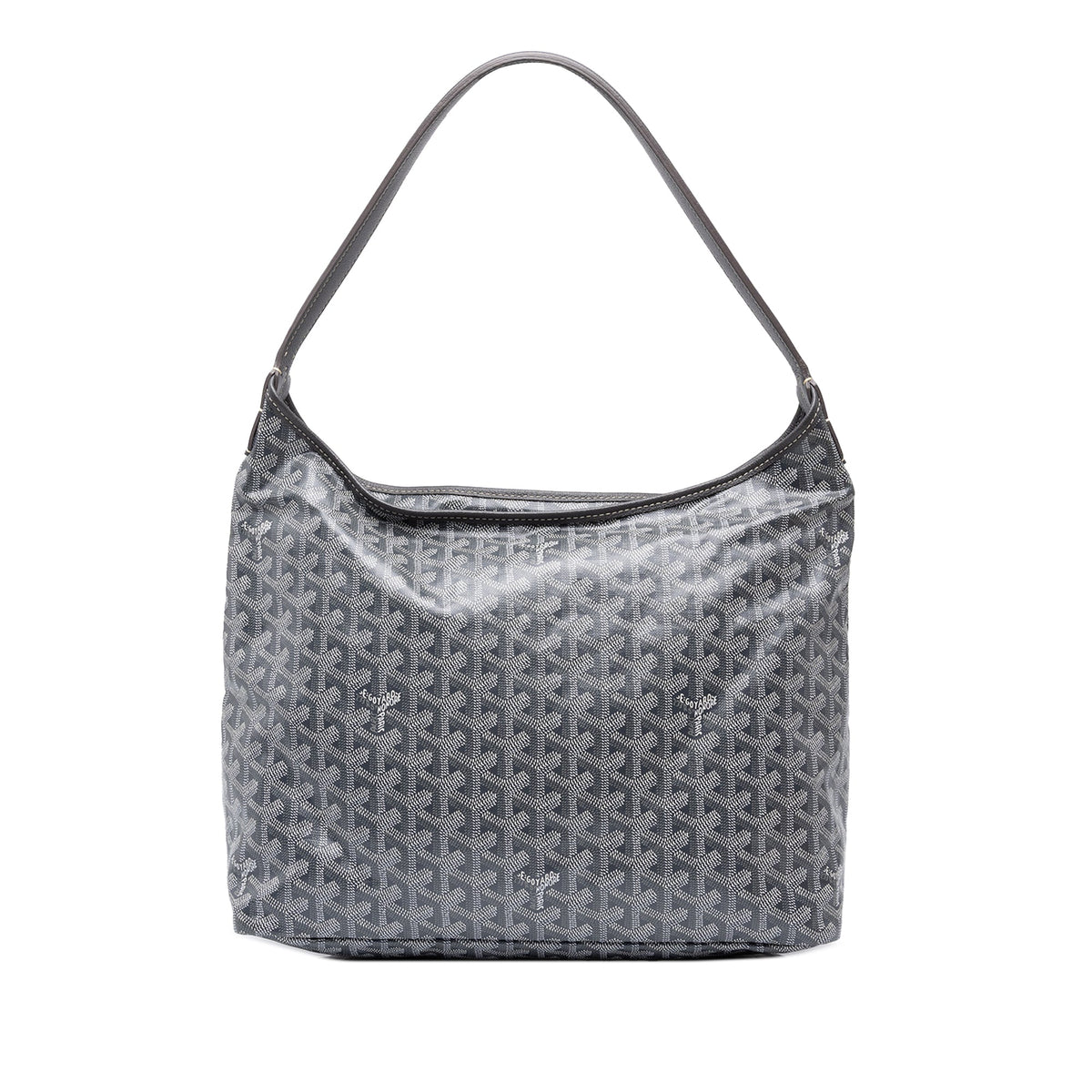 Goyard Goyardine Boheme Hobo — Gray