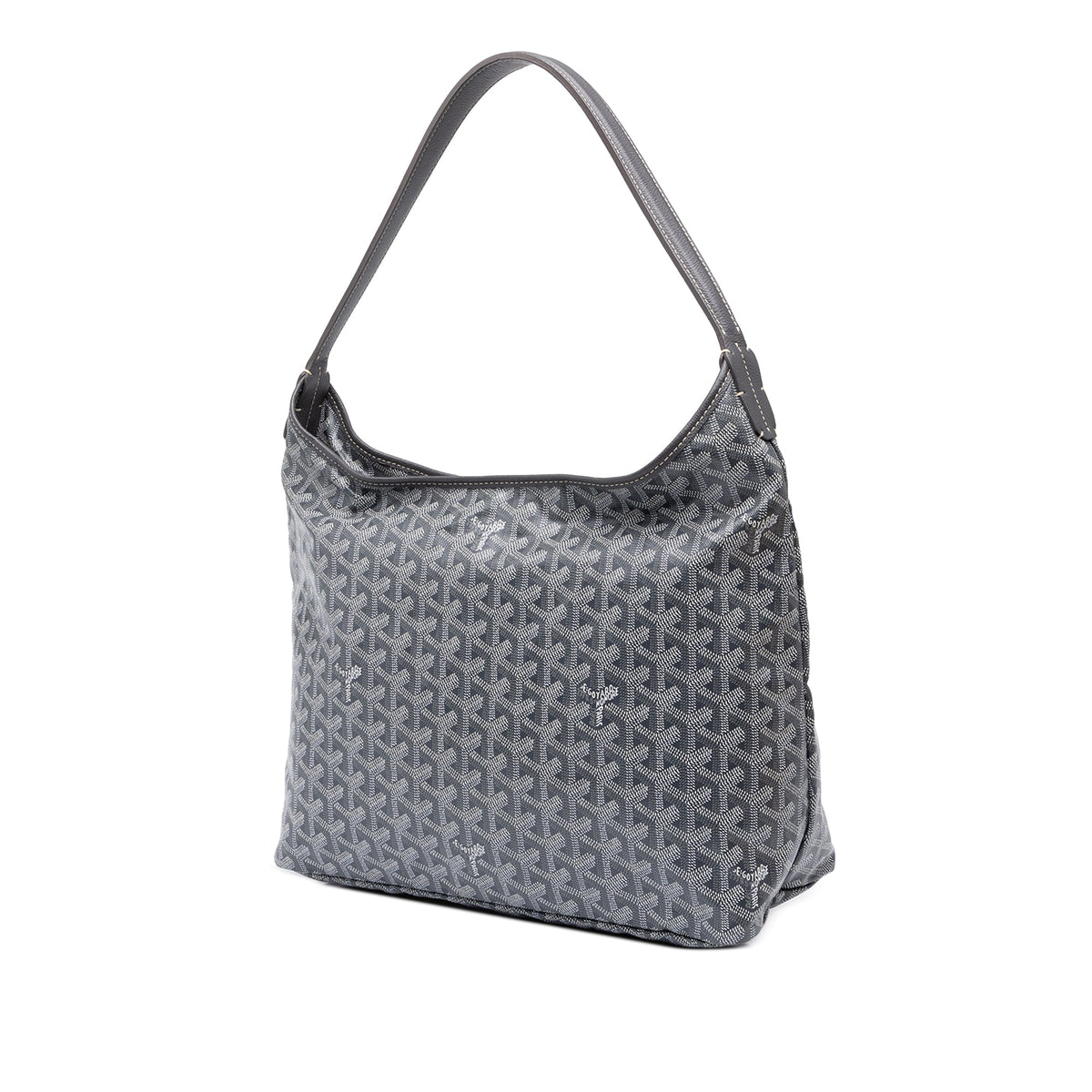 Goyard Goyardine Boheme Hobo — Gray