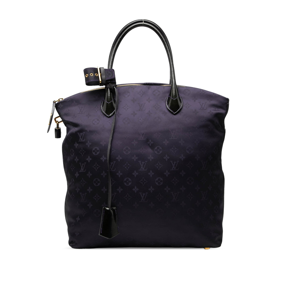 Louis Vuitton Monogram Nylon Desire Lockit Vertical MM — Blue