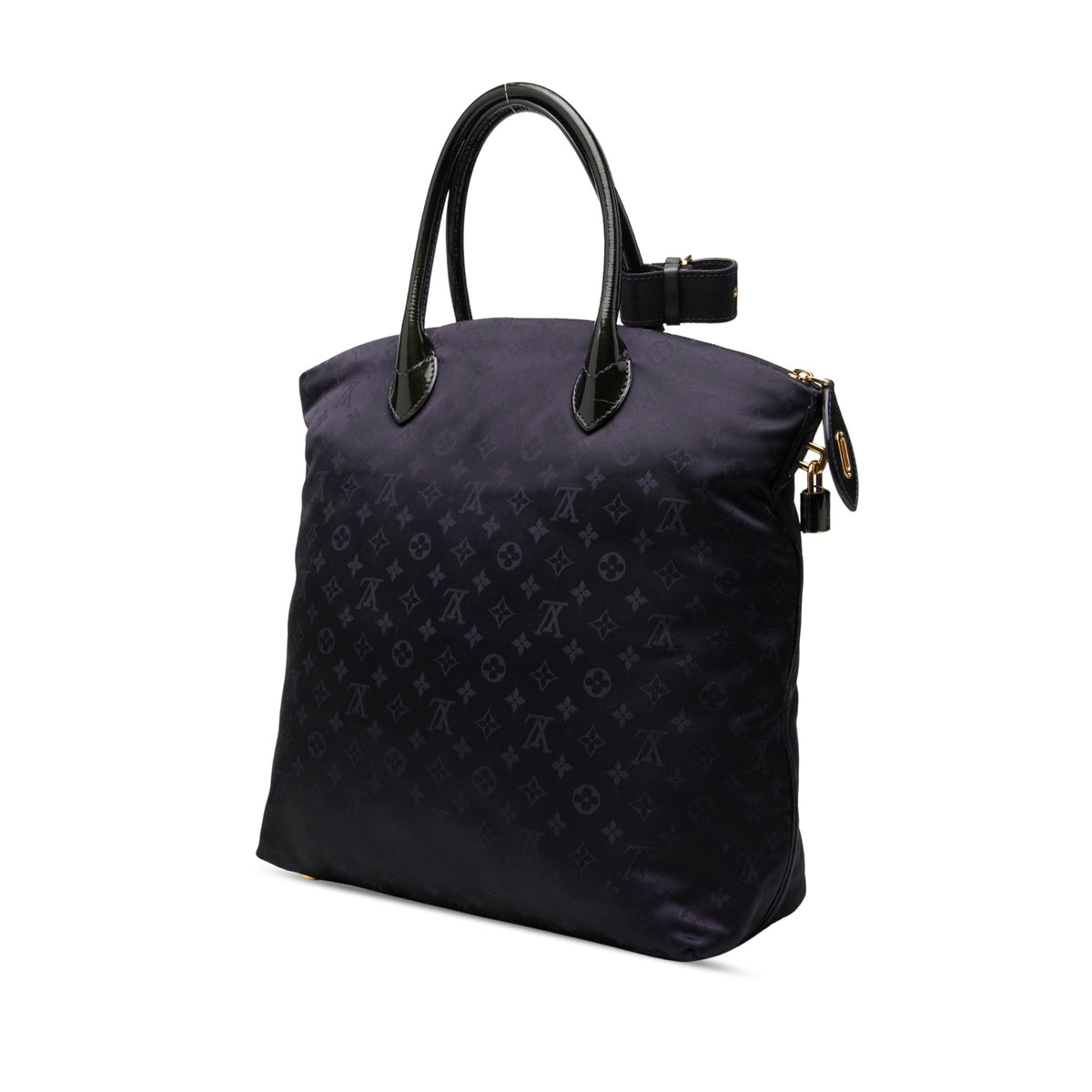 Louis Vuitton Monogram Nylon Desire Lockit Vertical MM — Blue
