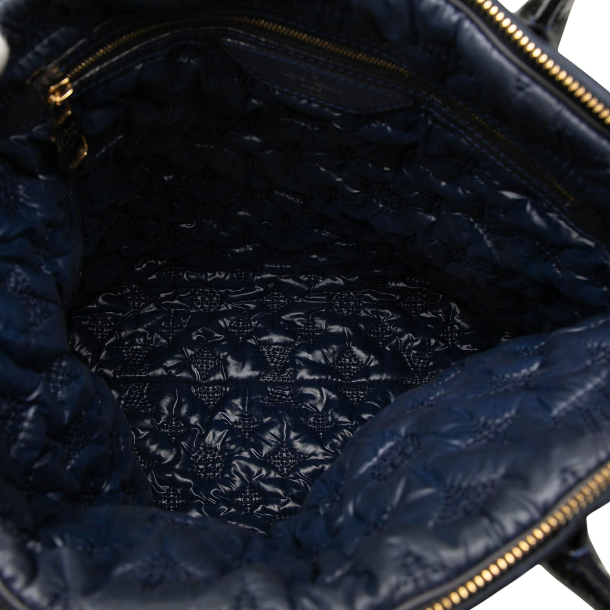 Louis Vuitton Monogram Nylon Desire Lockit Vertical MM — Blue