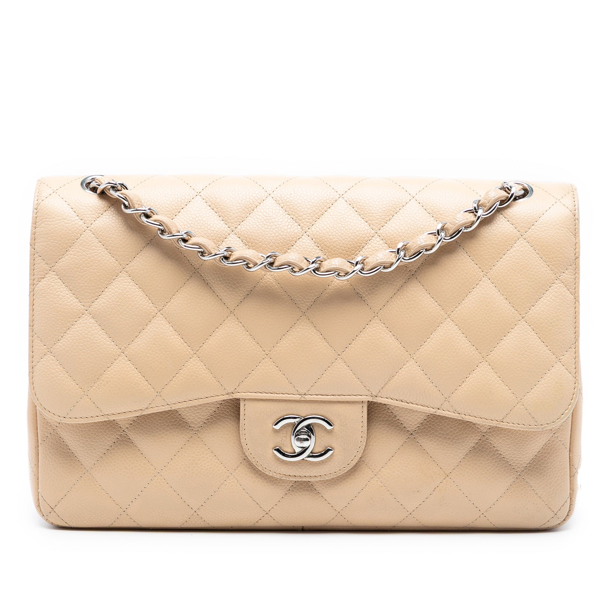 Chanel Jumbo Classic Caviar Double Flap