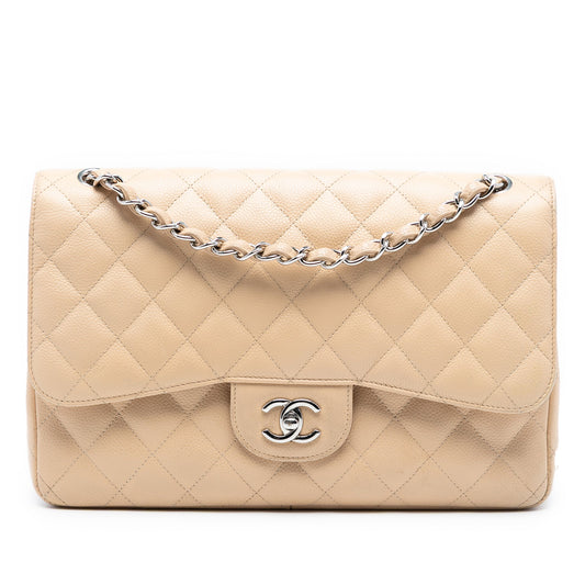 Chanel Jumbo Classic Caviar Double Flap