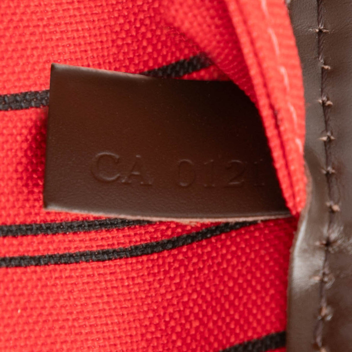 Louis Vuitton Damier Ebene Neverfull MM — Brown