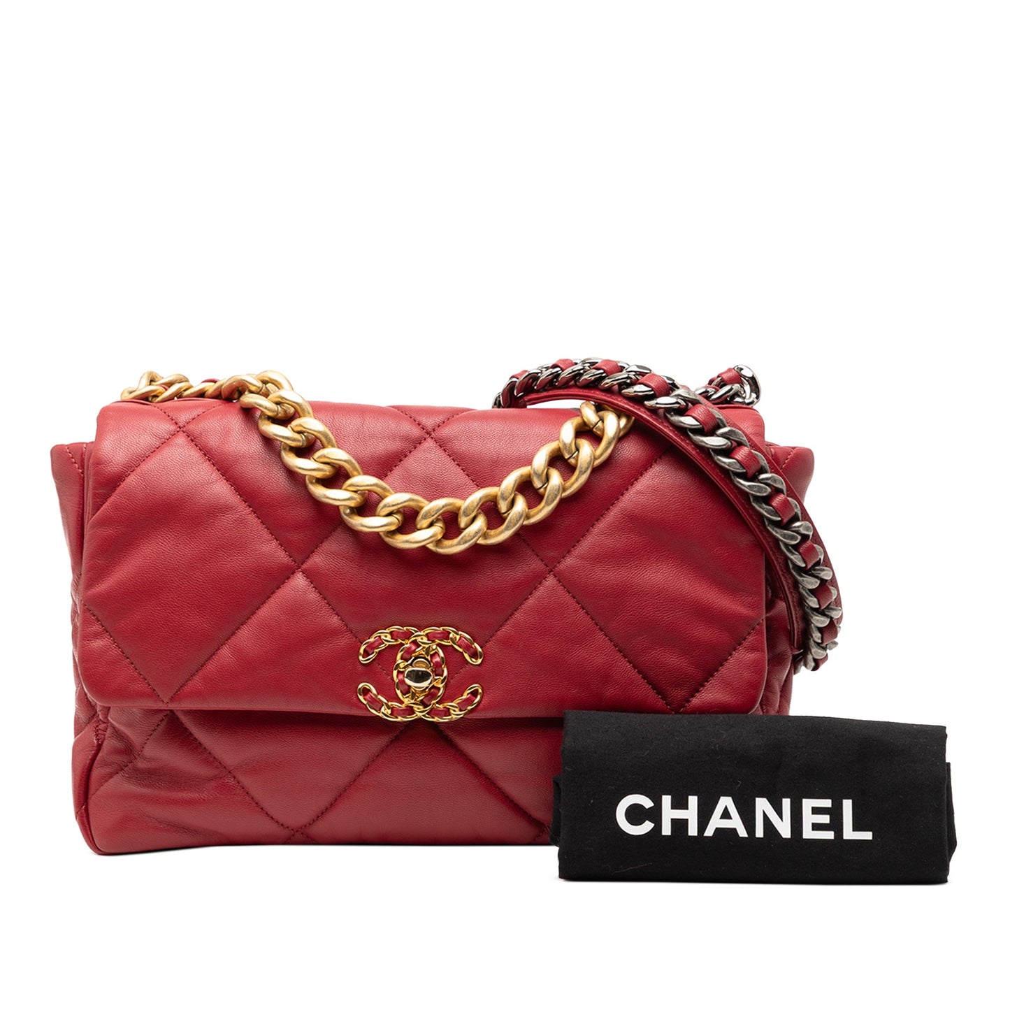 Chanel Large Lambskin 19 Flap