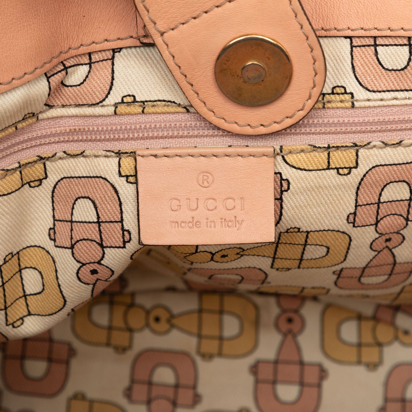 Gucci Guccissima Abbey D Ring Handbag