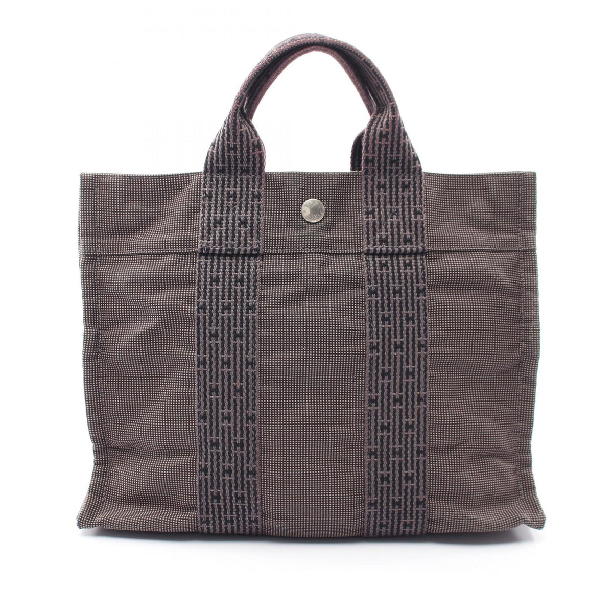 Hermès Canvas Herline PM — Gray