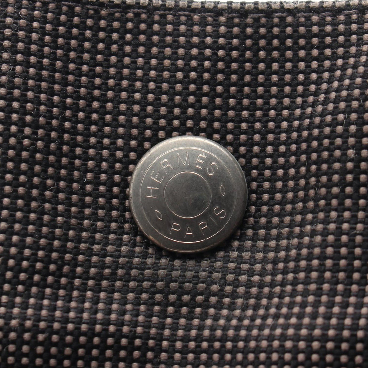 Hermès Canvas Herline PM — Gray