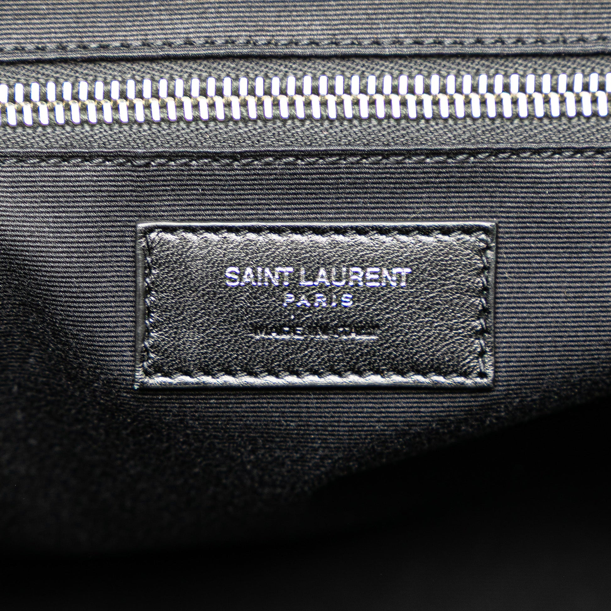 Saint Laurent Shearling Travel Bag