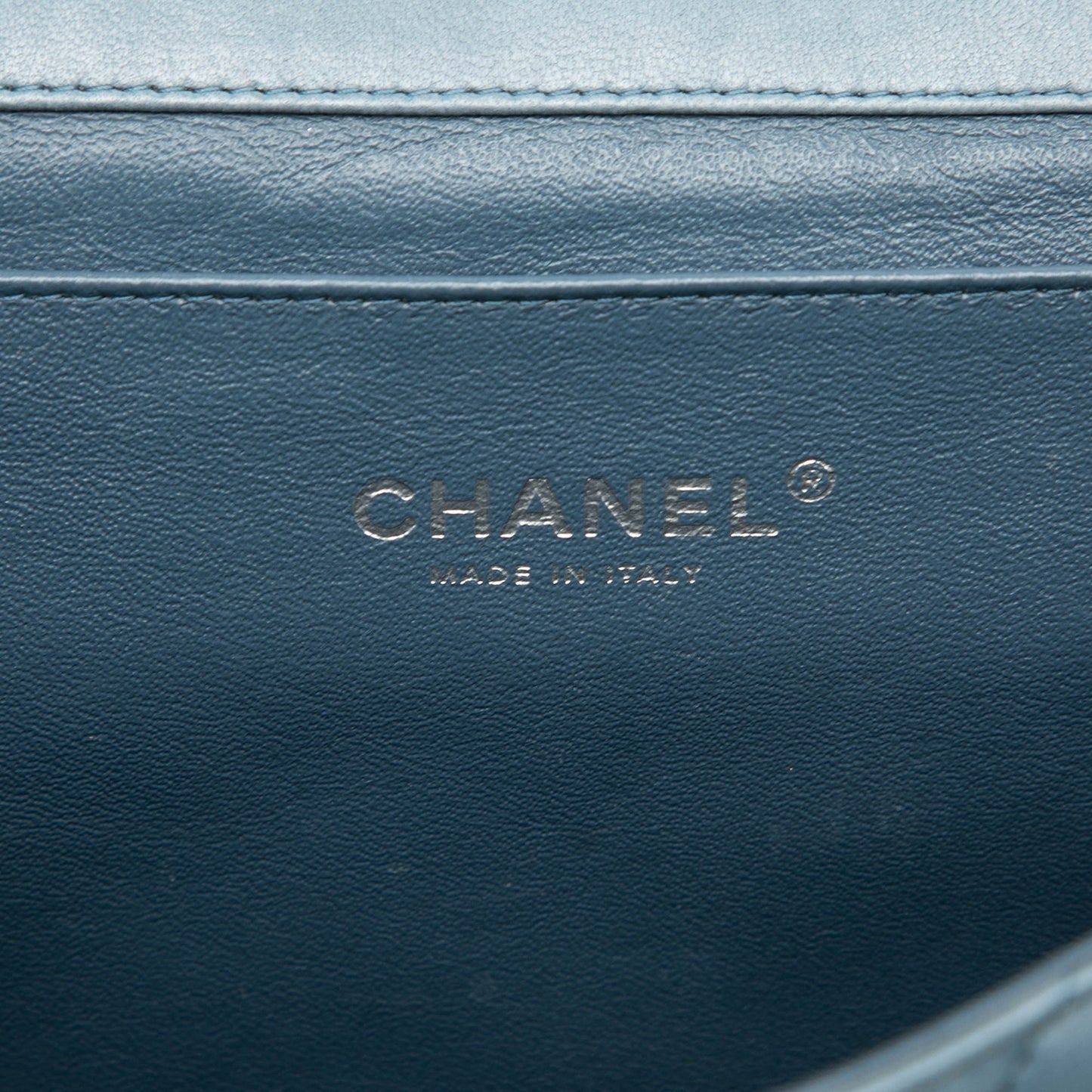 Chanel CC Quilted Lambskin Flap Clutch with Chain