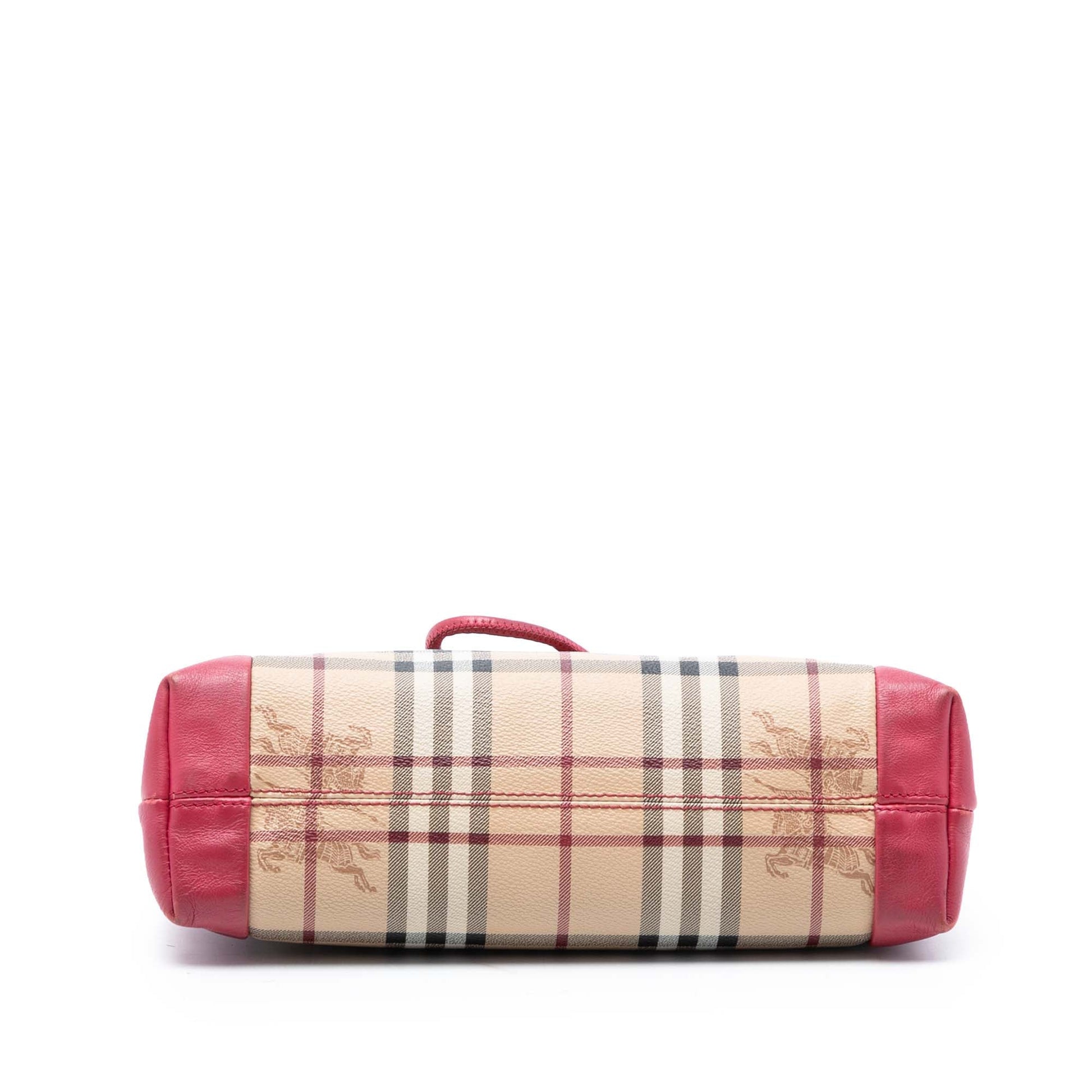 Haymarket Check Coated Canvas Leah Crossbody