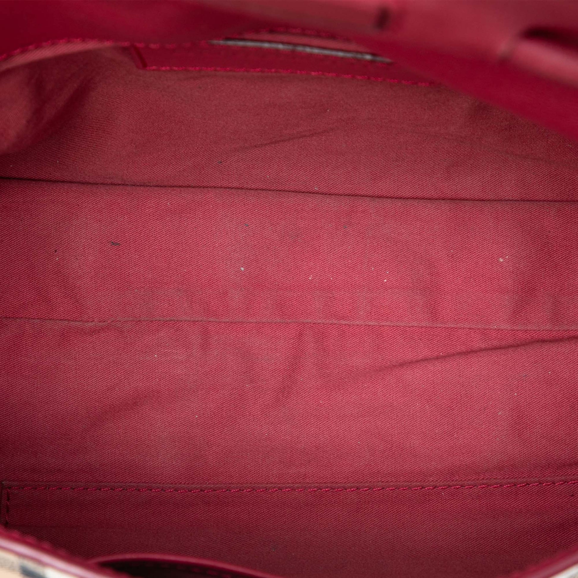 Haymarket Check Coated Canvas Leah Crossbody