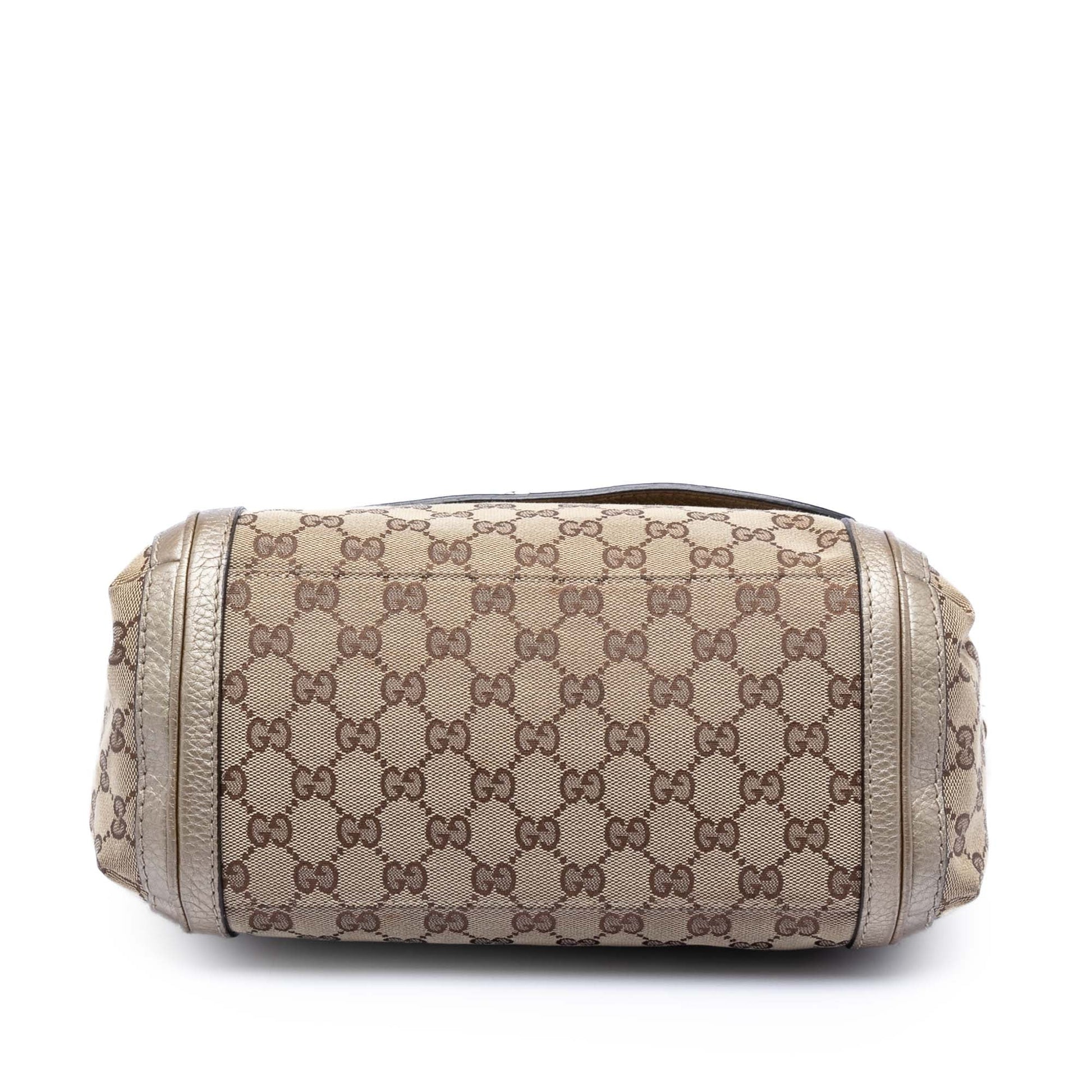 Gucci GG Canvas Bella Flap Satchel