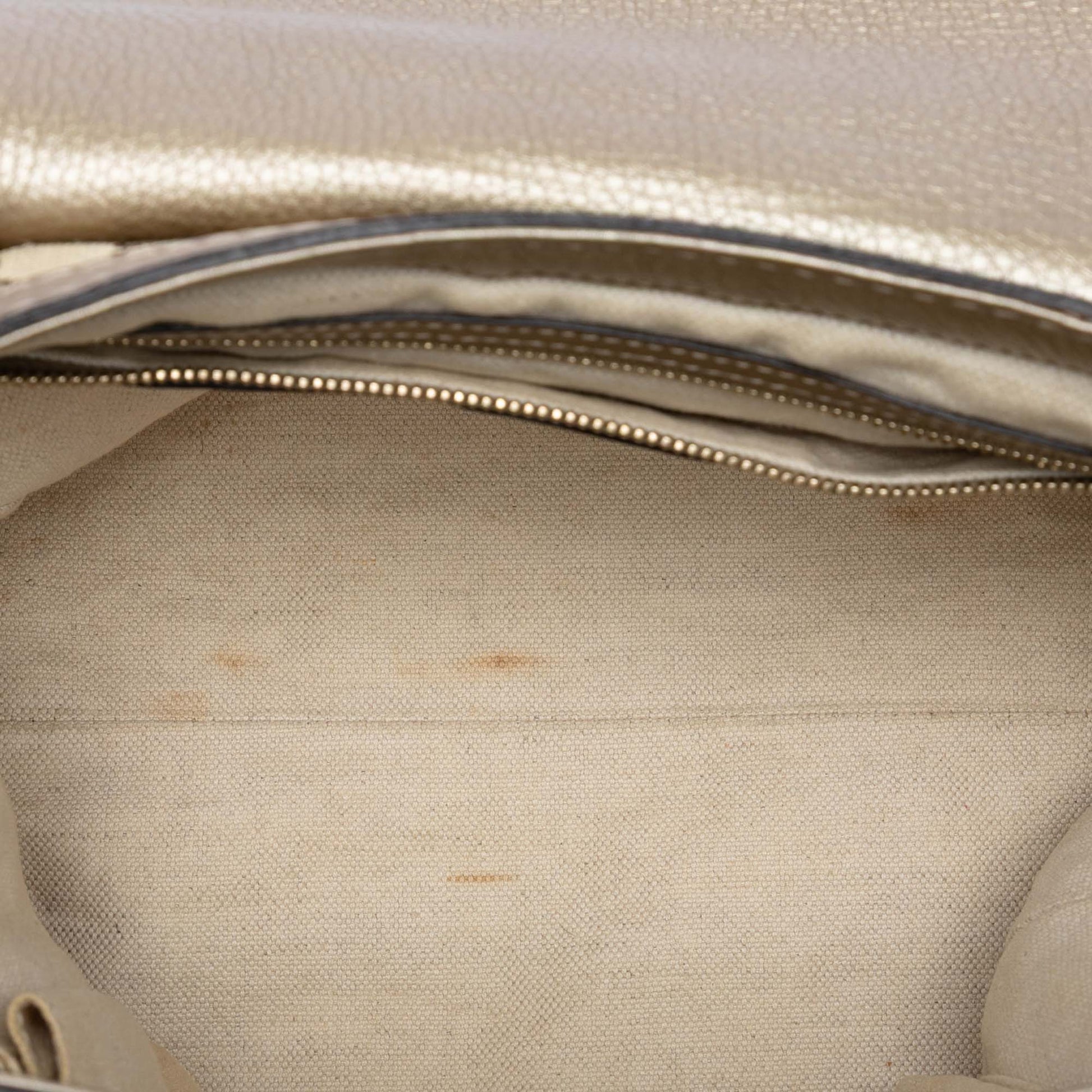 Gucci GG Canvas Bella Flap Satchel