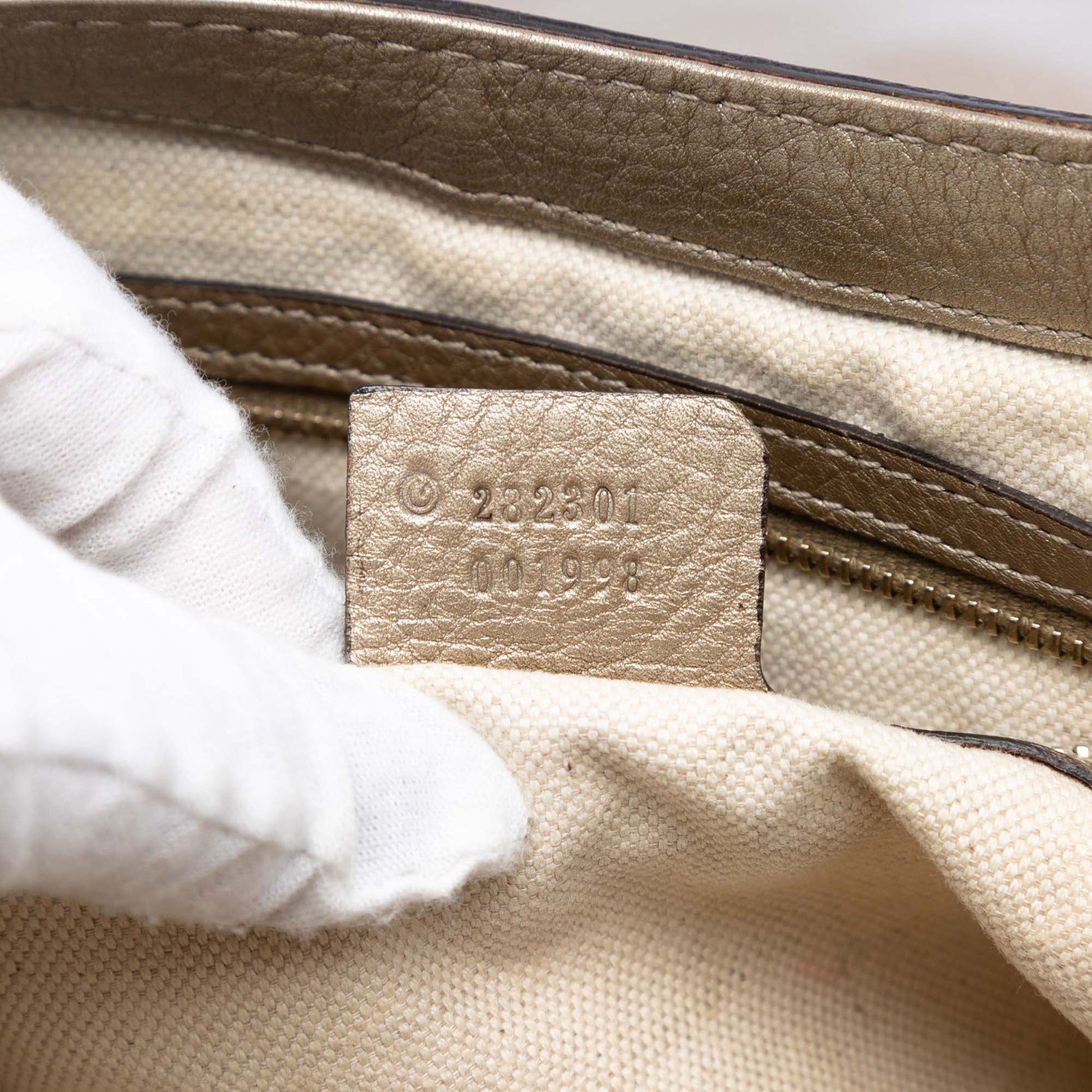 Gucci GG Canvas Bella Flap Satchel