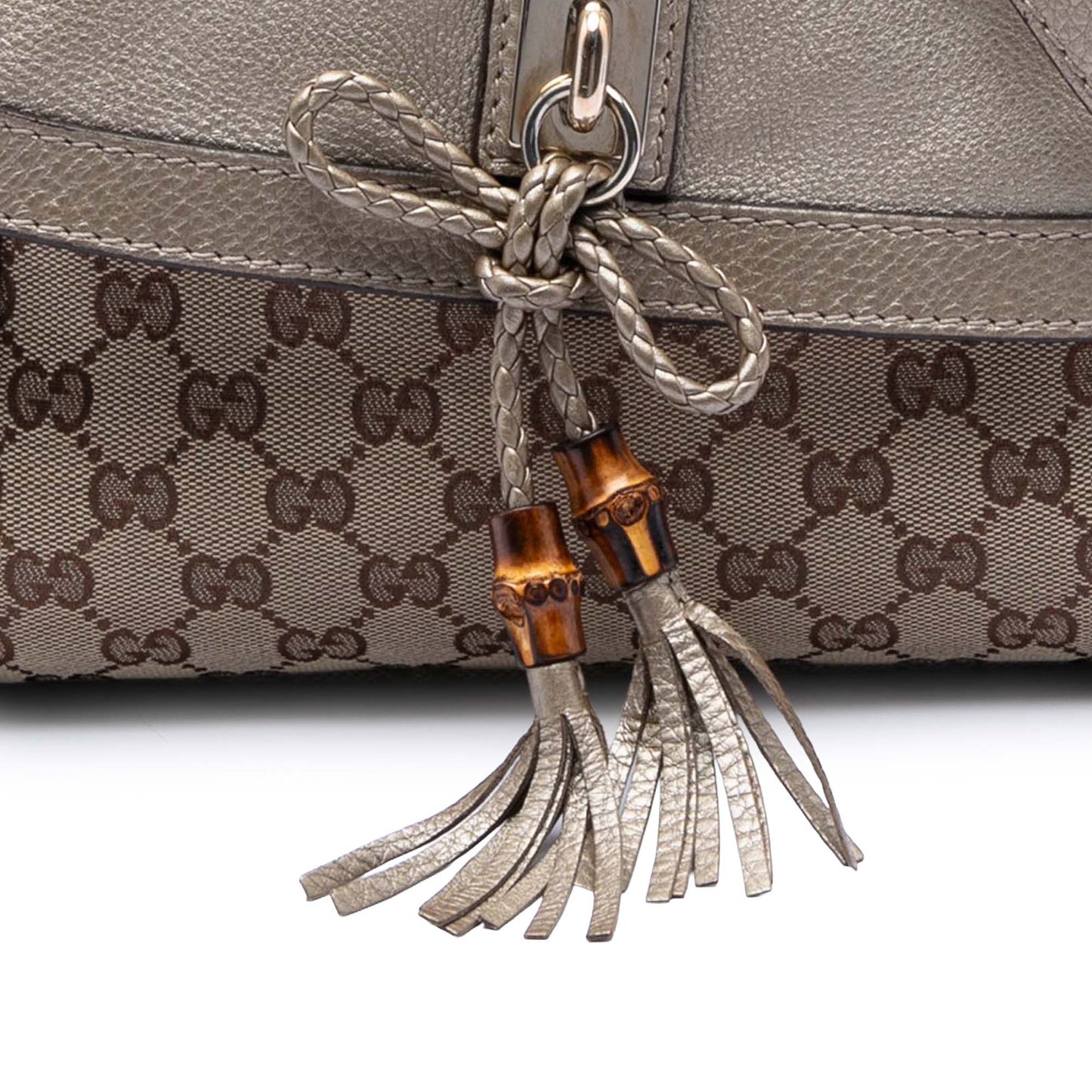 Gucci GG Canvas Bella Flap Satchel