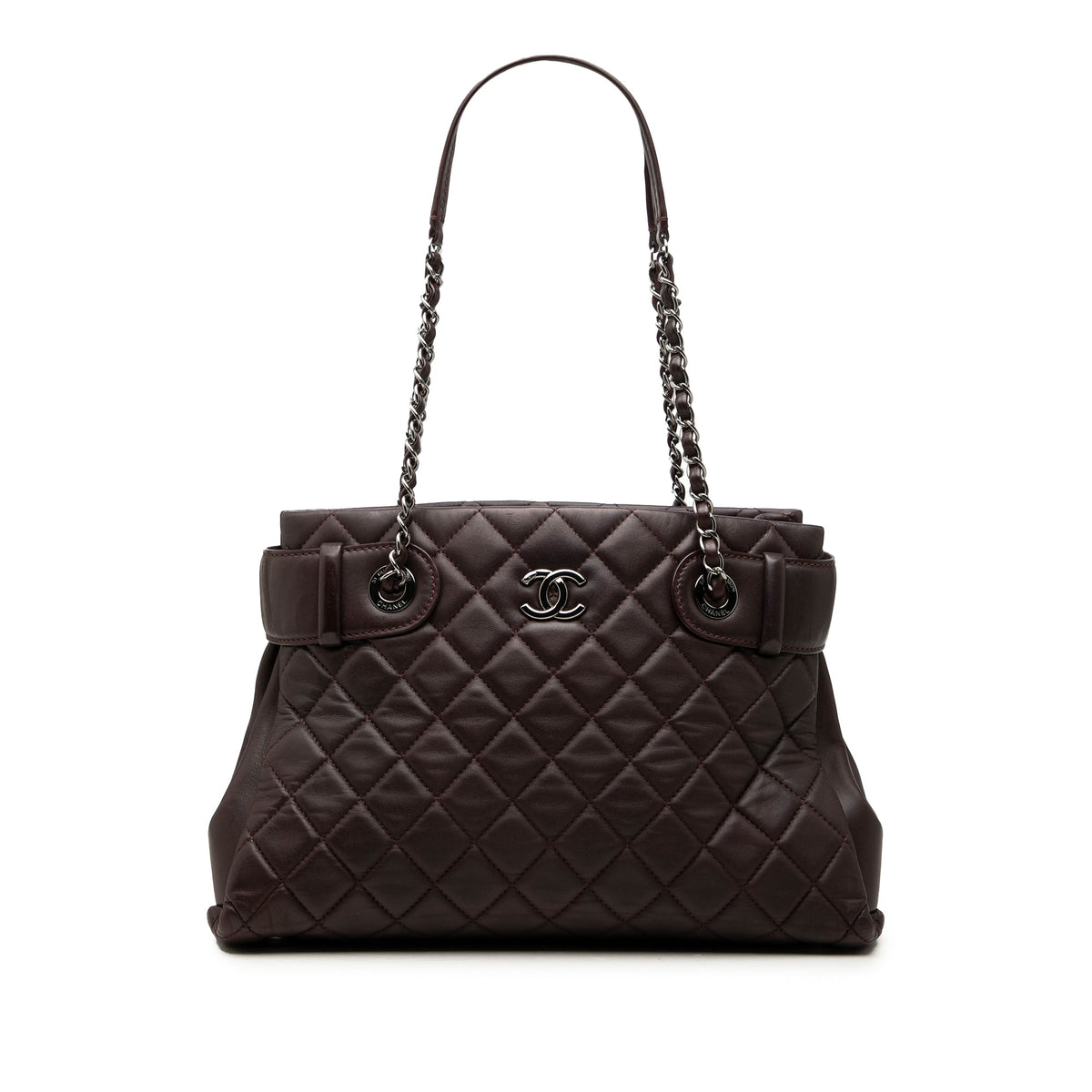 Chanel Small Quilted Lambskin Coco Loop Tote