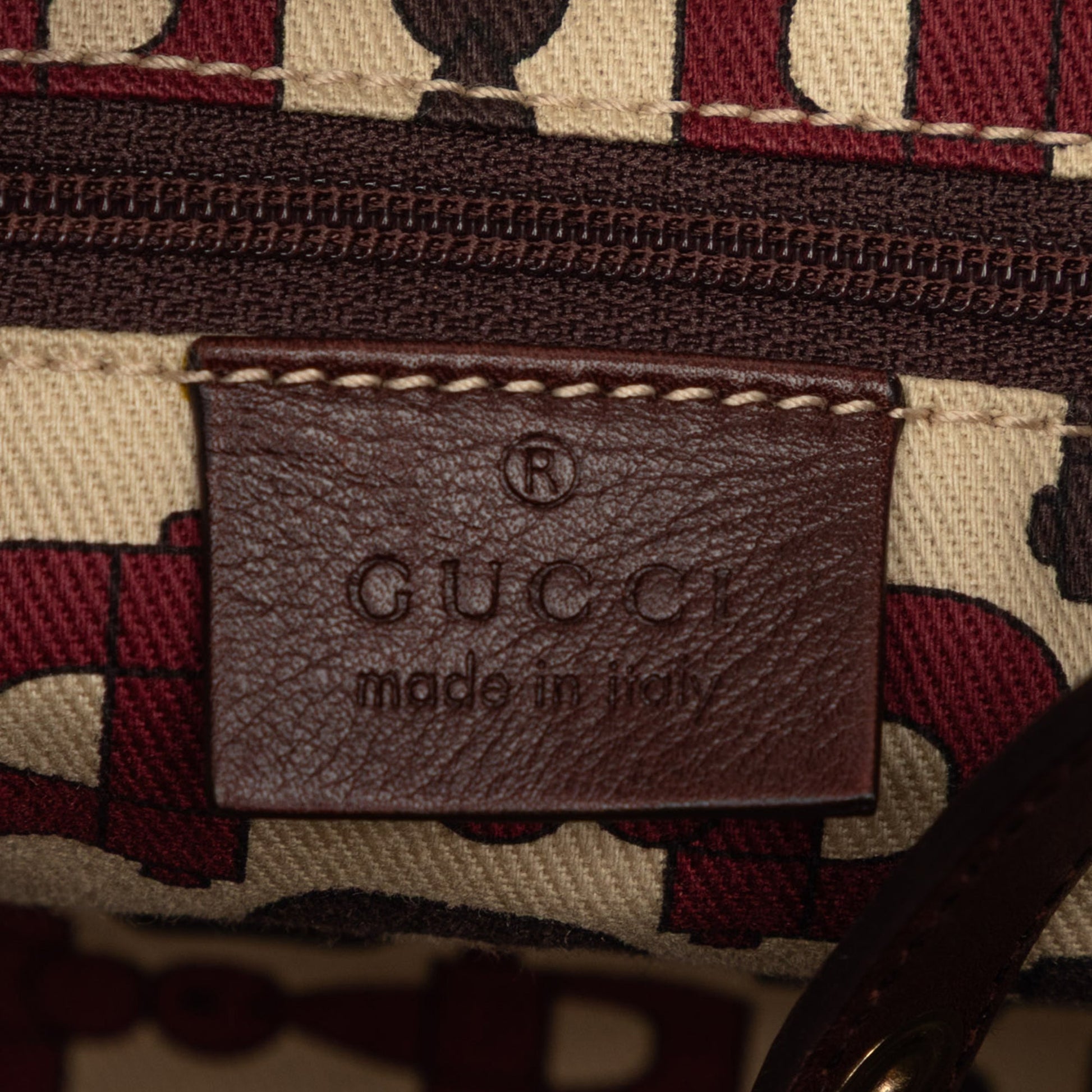 Gucci Guccissima Abbey D Ring Tote