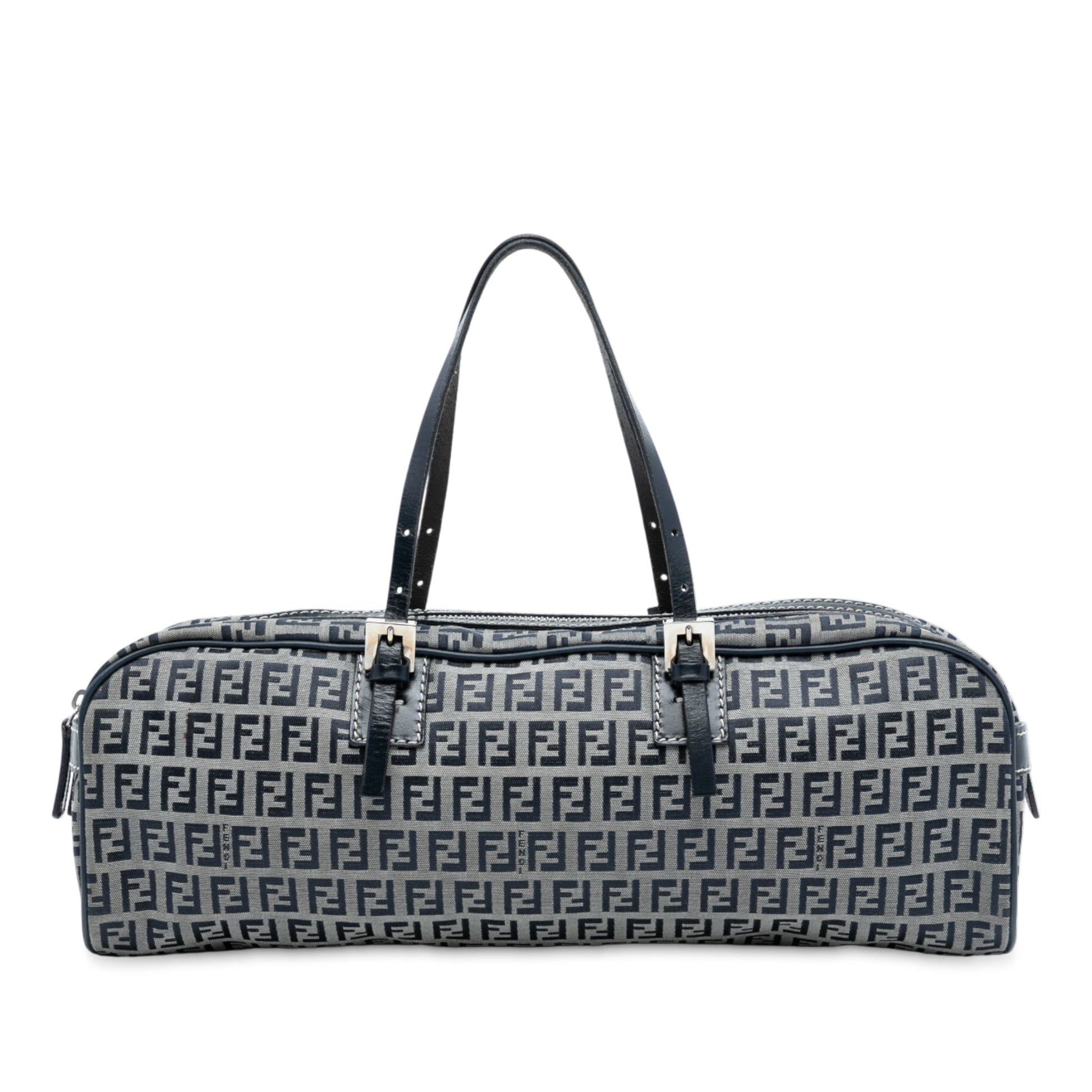 Fendi Zucchino Canvas Handbag