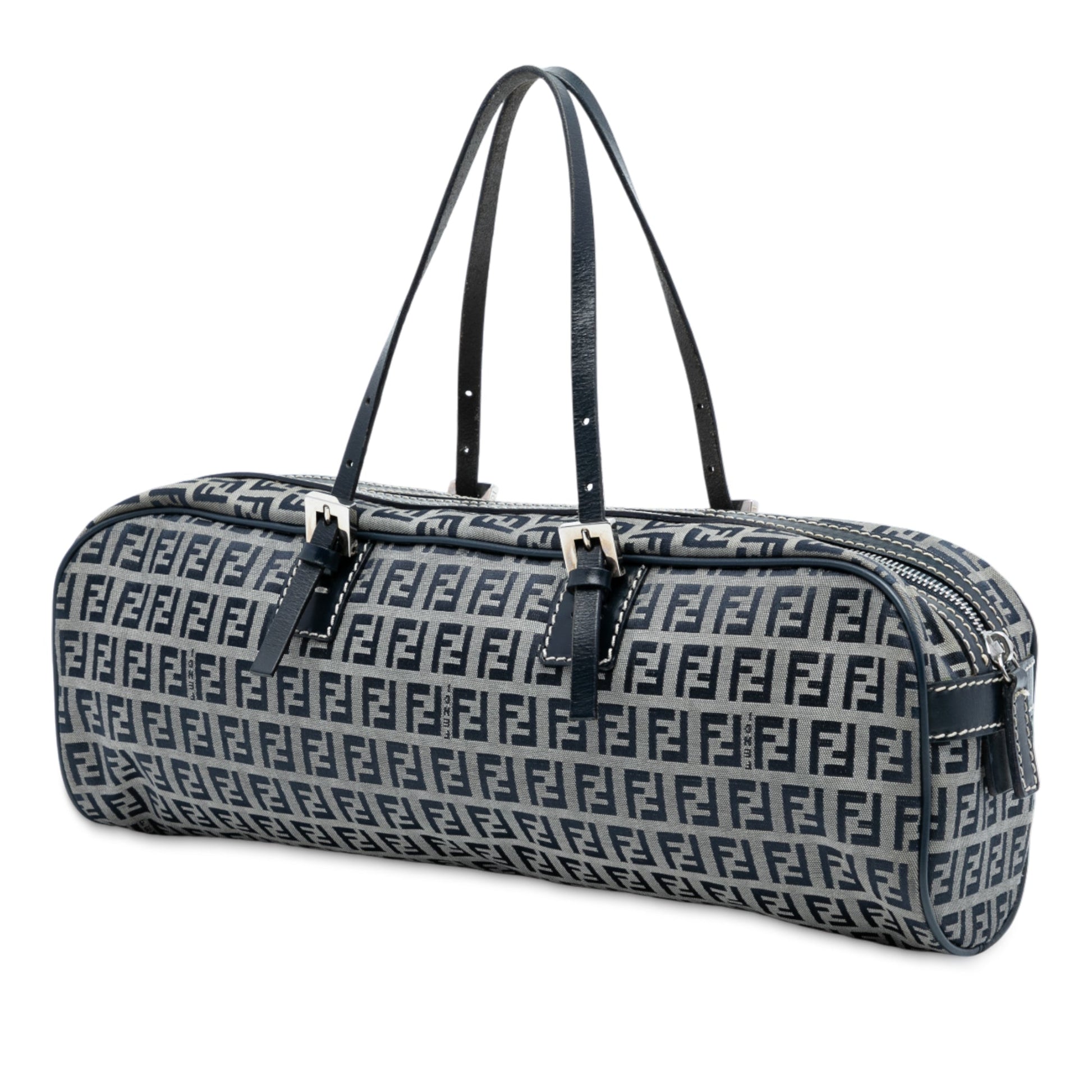 Fendi Zucchino Canvas Handbag
