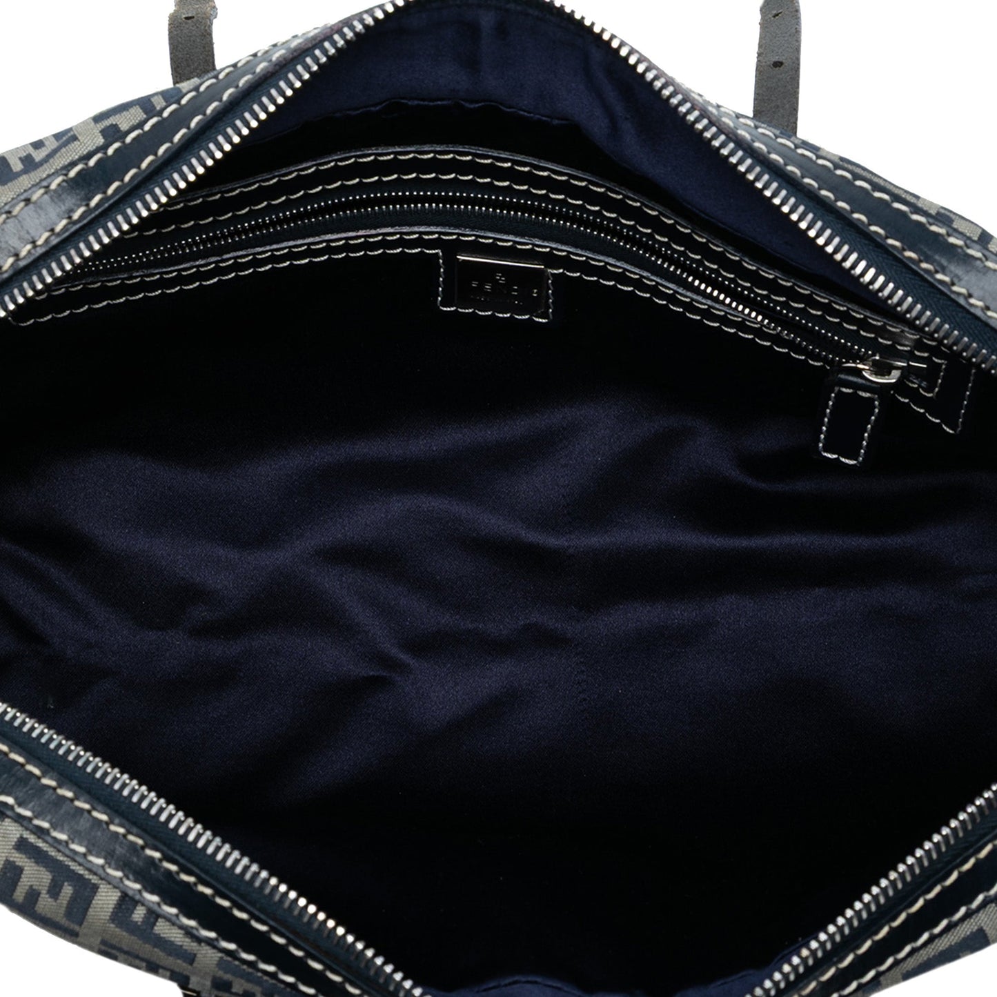 Fendi Zucchino Canvas Handbag