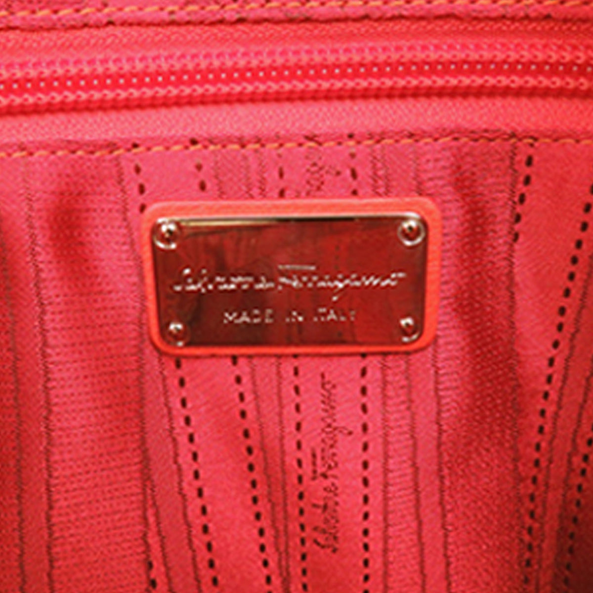 Ferragamo Leather Gancini Crossbody Bag