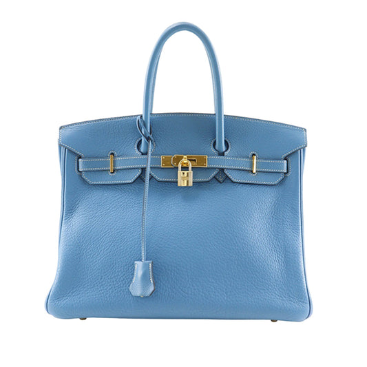 Hermès Clemence Birkin Retourne 35