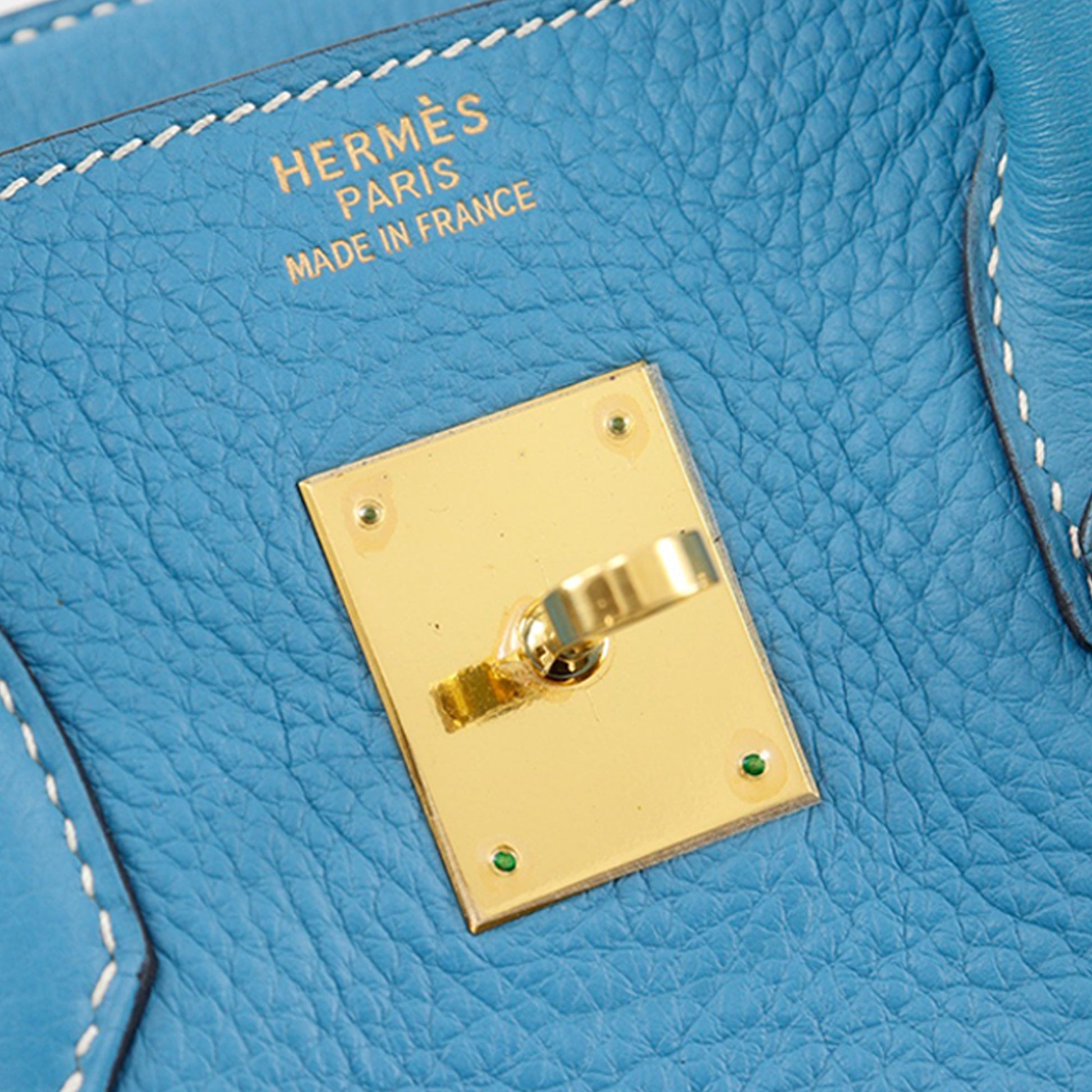 Hermès Clemence Birkin Retourne 35