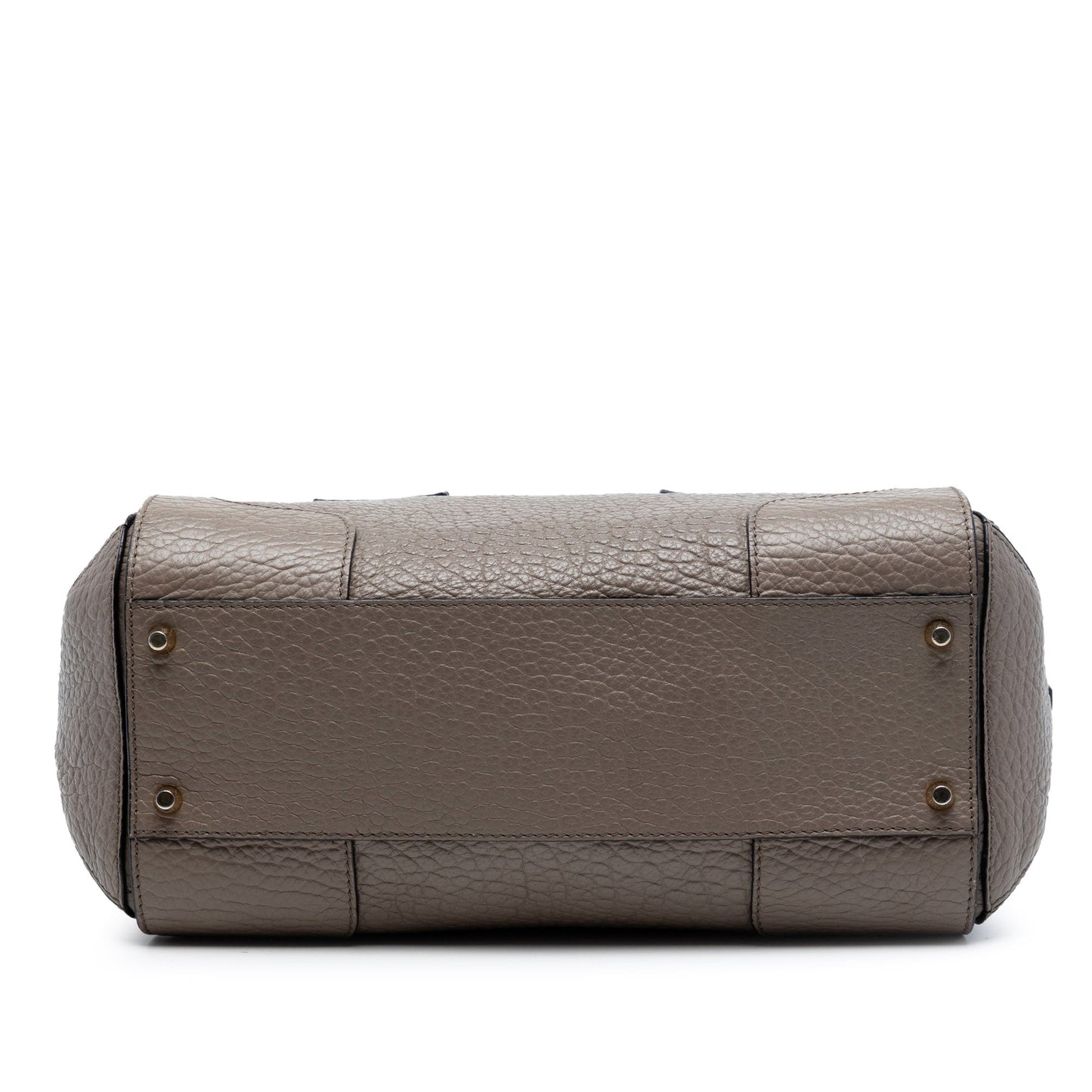 Burberry Small Grained Leather Heritage Gladstone Satchel