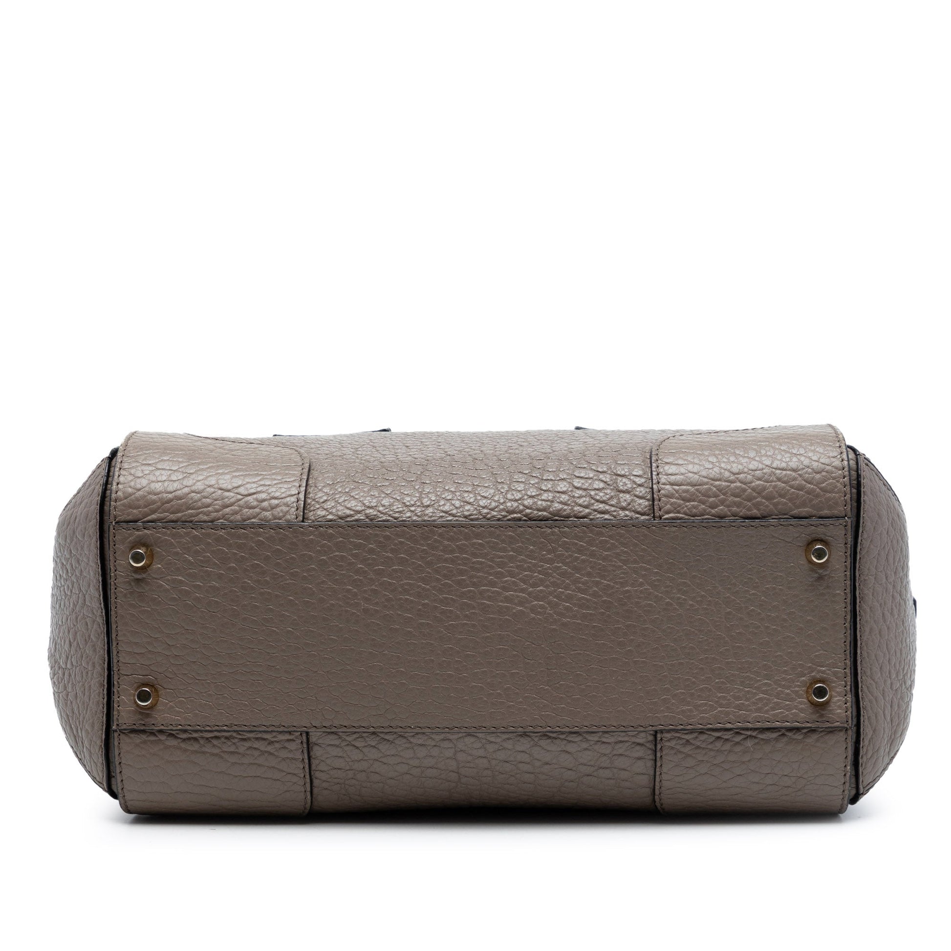 Burberry Small Grained Leather Heritage Gladstone Satchel