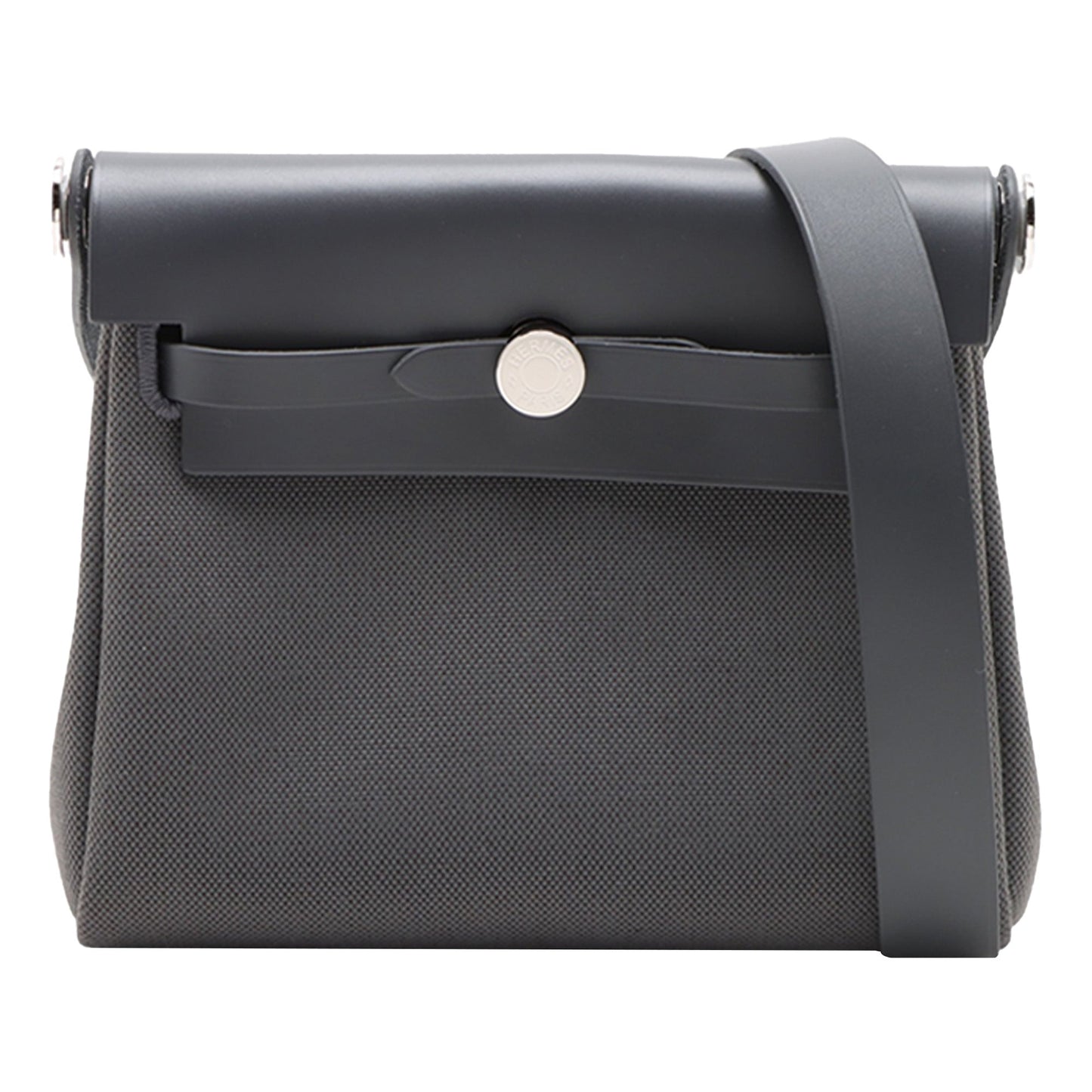 Hermès Military Toile and Vache Hunter Herbag Zip 20