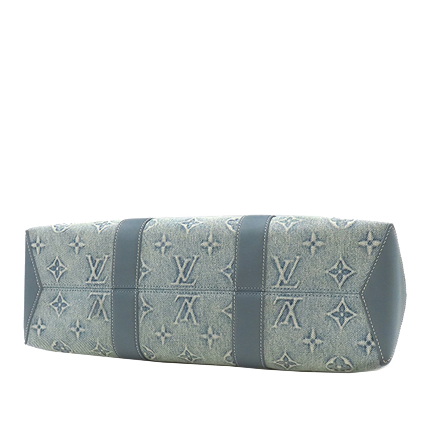 Louis Vuitton Monogram Washed Denim Weekend Tote