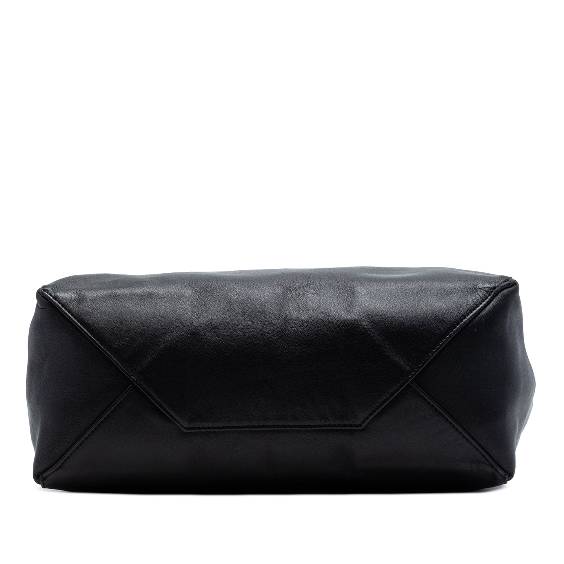 Celine Bicolor Leather Vertical Cabas Tote