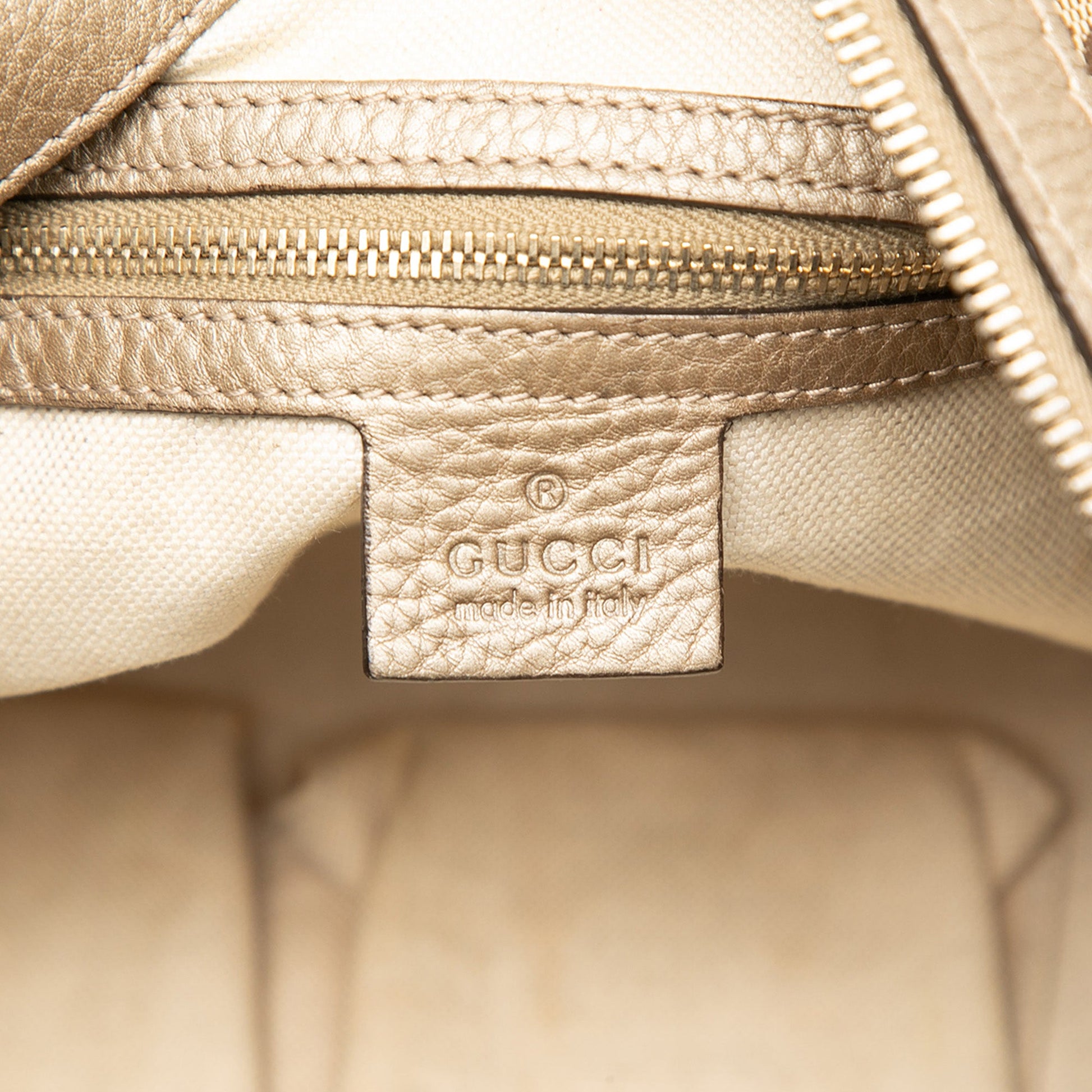 Gucci Large GG Canvas Bella Shoulder Bag