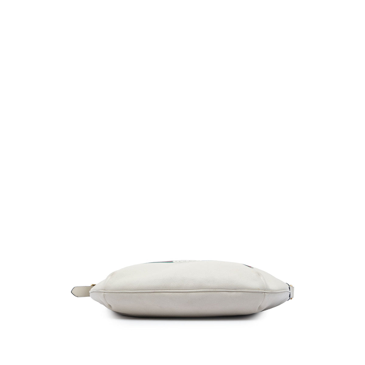 Gucci Grained Calfskin Logo Half Moon Crossbody