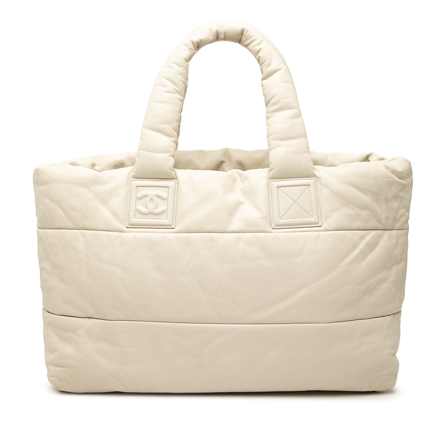 Chanel Large Lambskin Coco Cocoon Tote