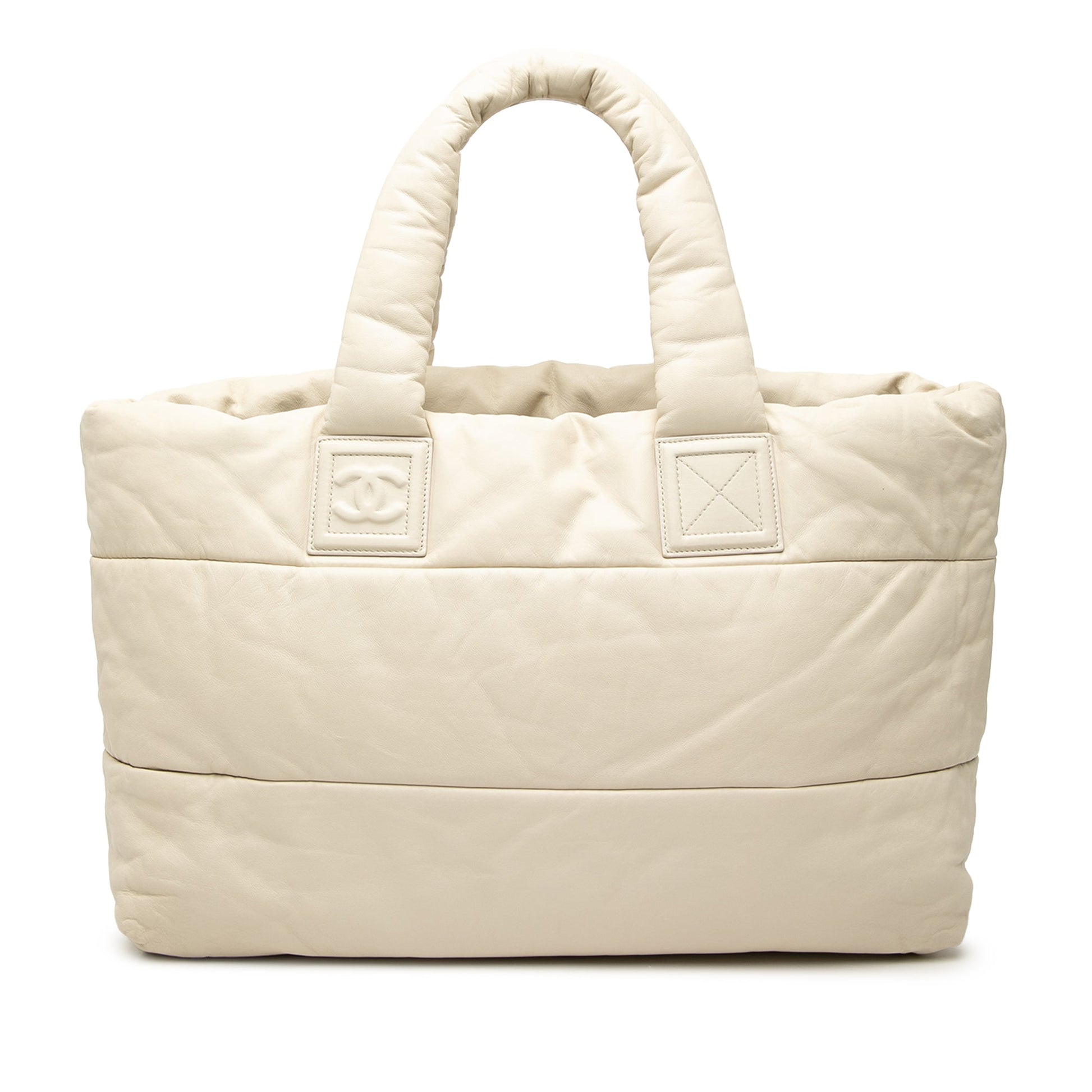 Chanel Large Lambskin Coco Cocoon Tote