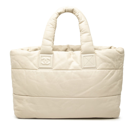 Chanel Large Lambskin Coco Cocoon Tote