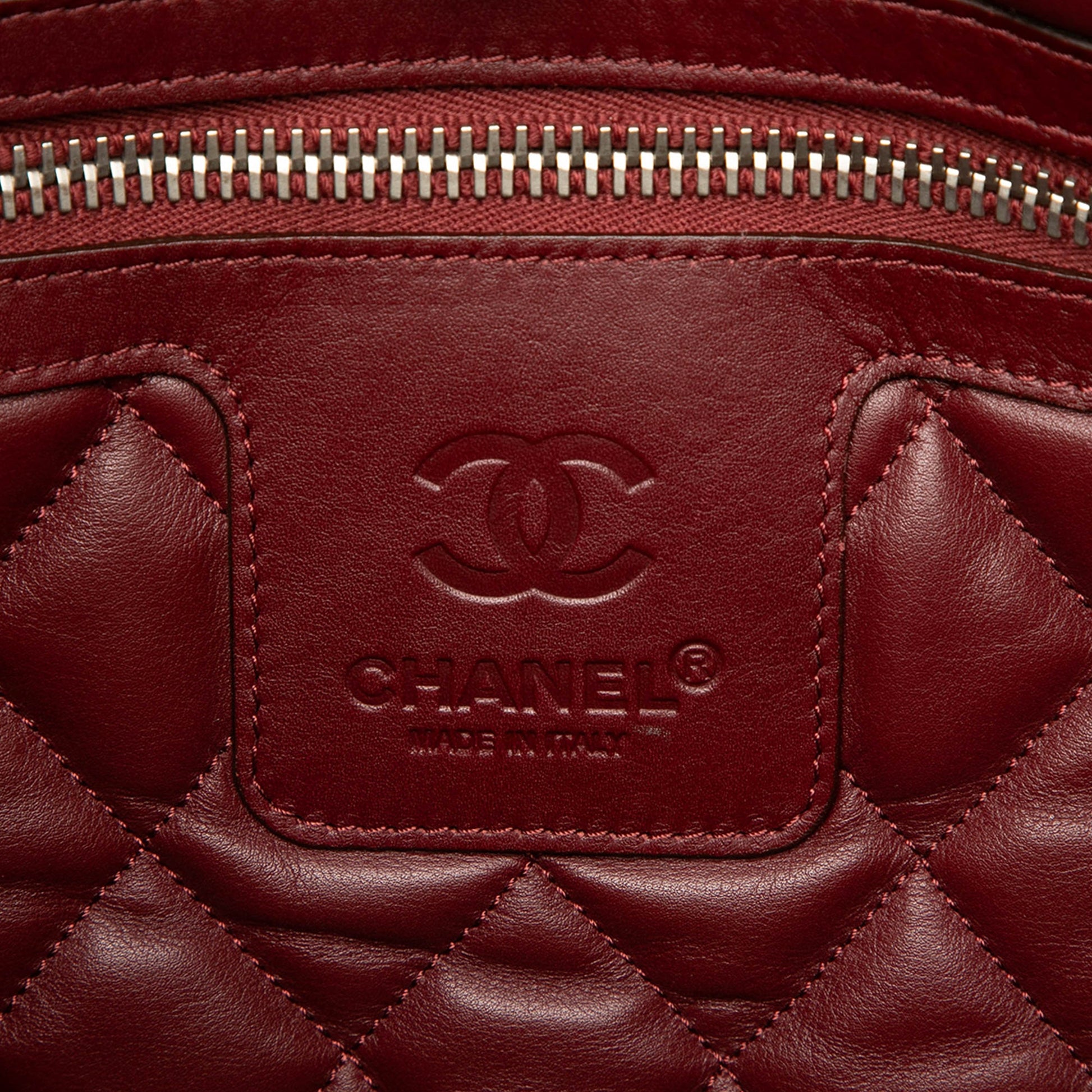 Chanel Large Lambskin Coco Cocoon Tote