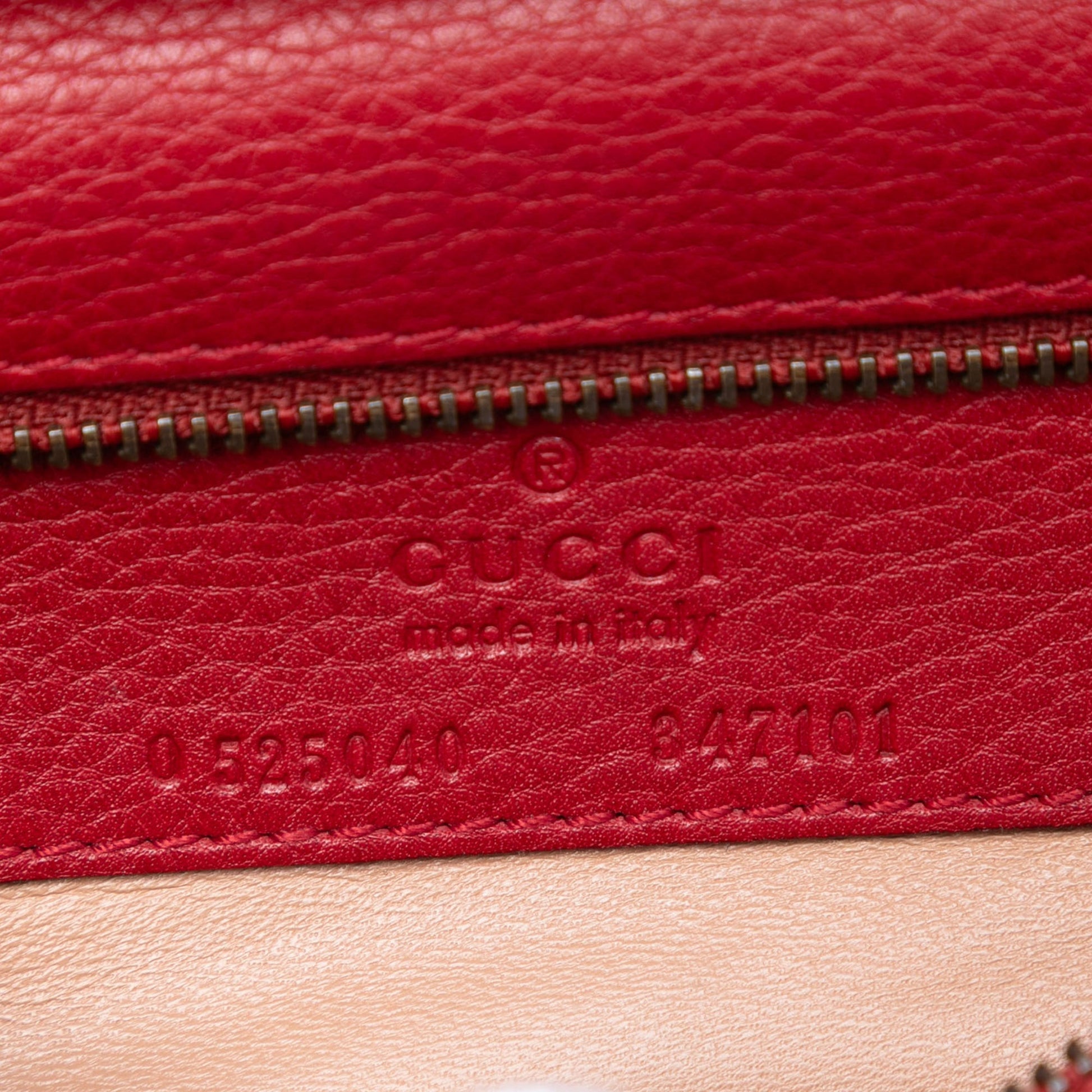 Gucci Medium Leather Bamboo Nouveau Fringe Crossbody