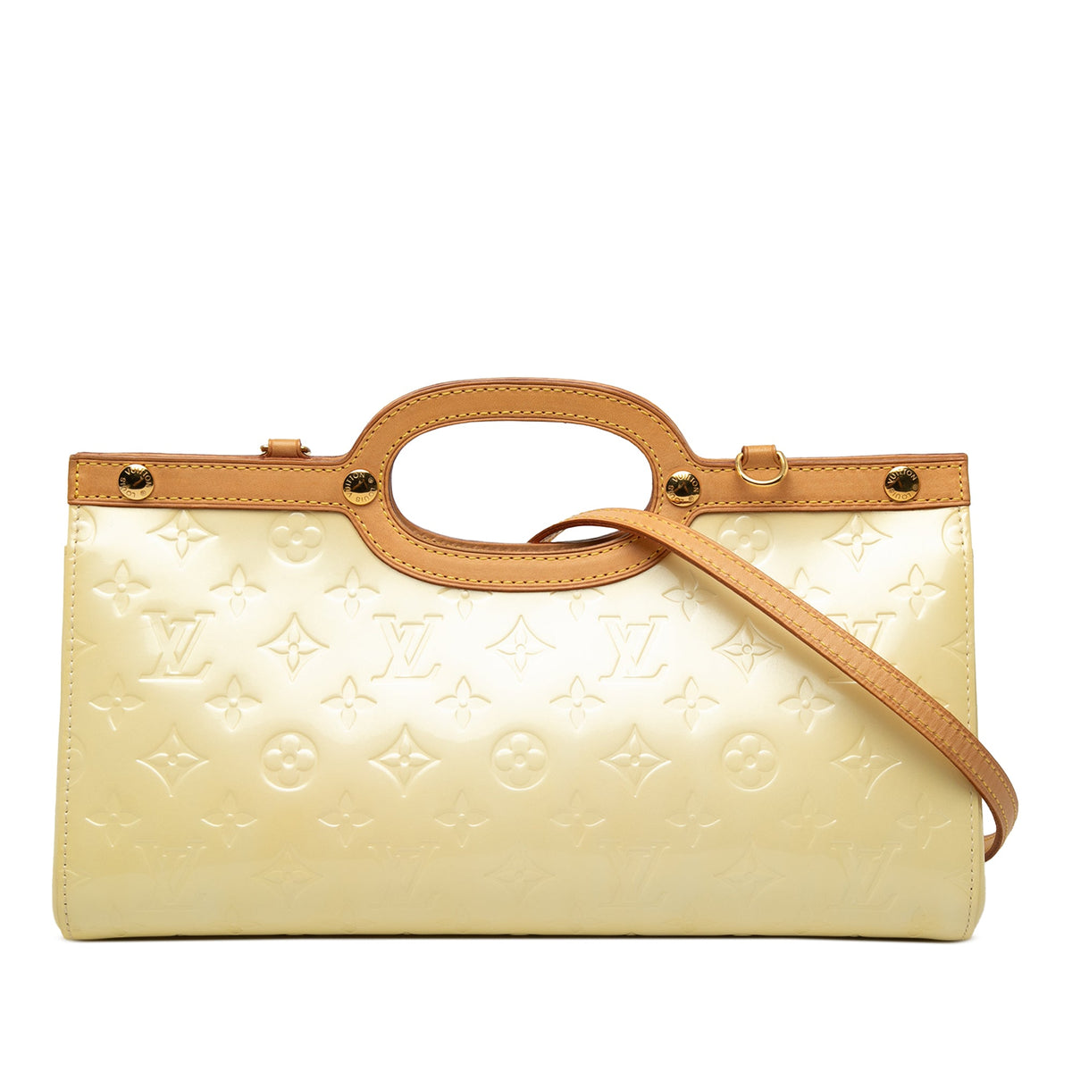 Louis Vuitton Monogram Vernis Roxbury Drive — Yellow
