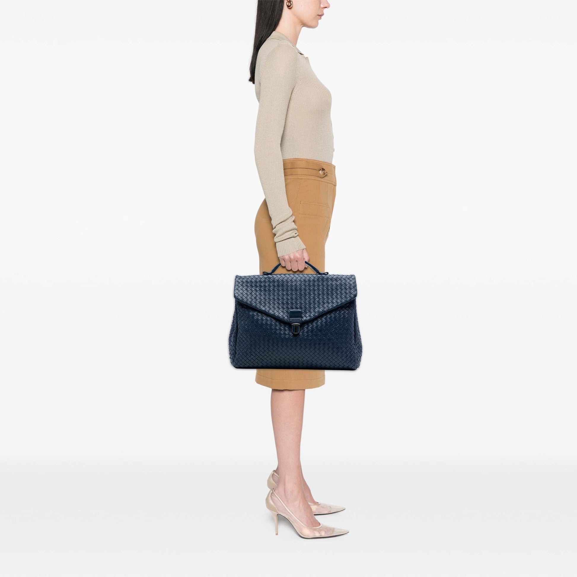 Bottega Veneta Nappa Intrecciato Briefcase