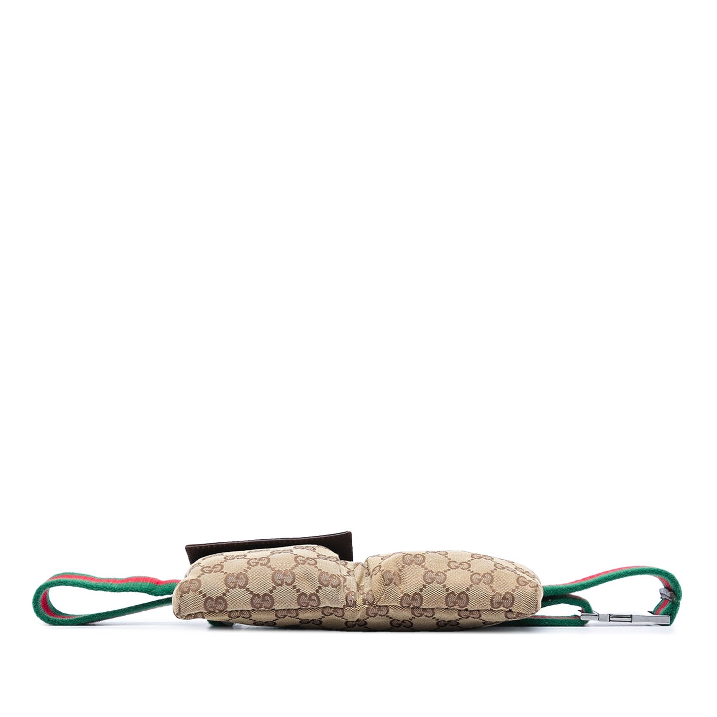 Gucci GG Canvas Web Double Pocket Belt Bag