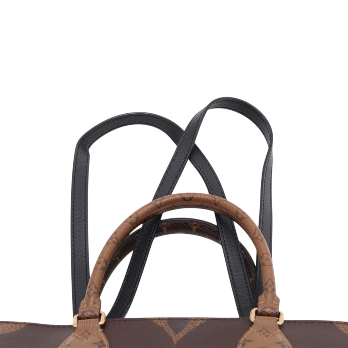 Louis Vuitton Monogram Reverse Giant OnTheGo MM — Brown