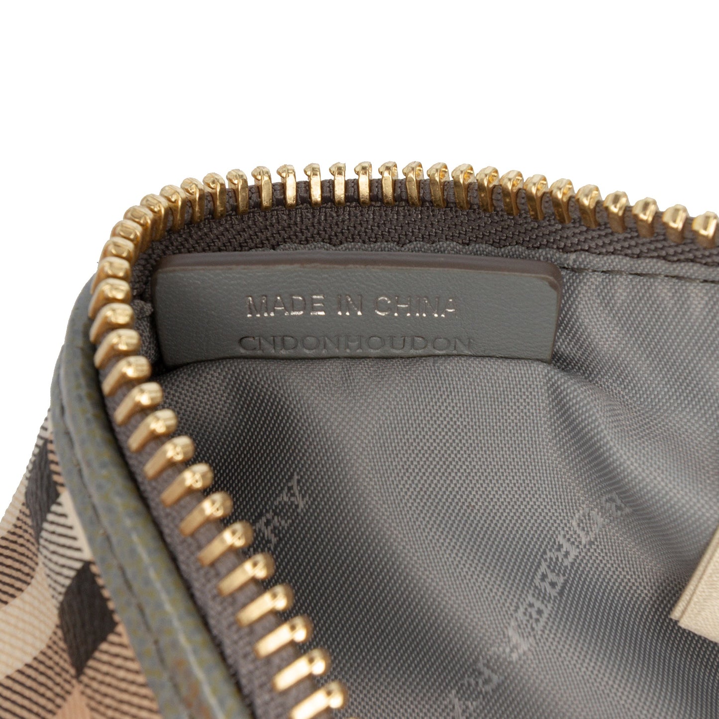 Burberry Haymarket Check Coated Canvas Clara Pochette