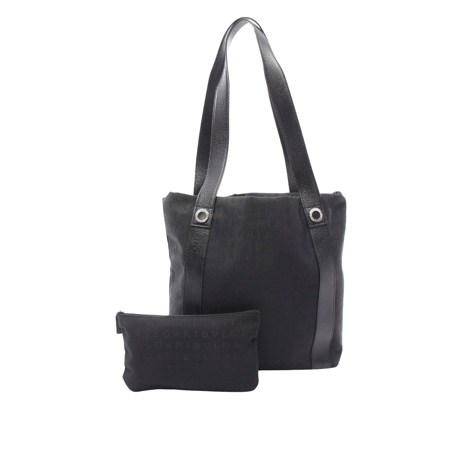 Bvlgari Logomania Canvas Tote