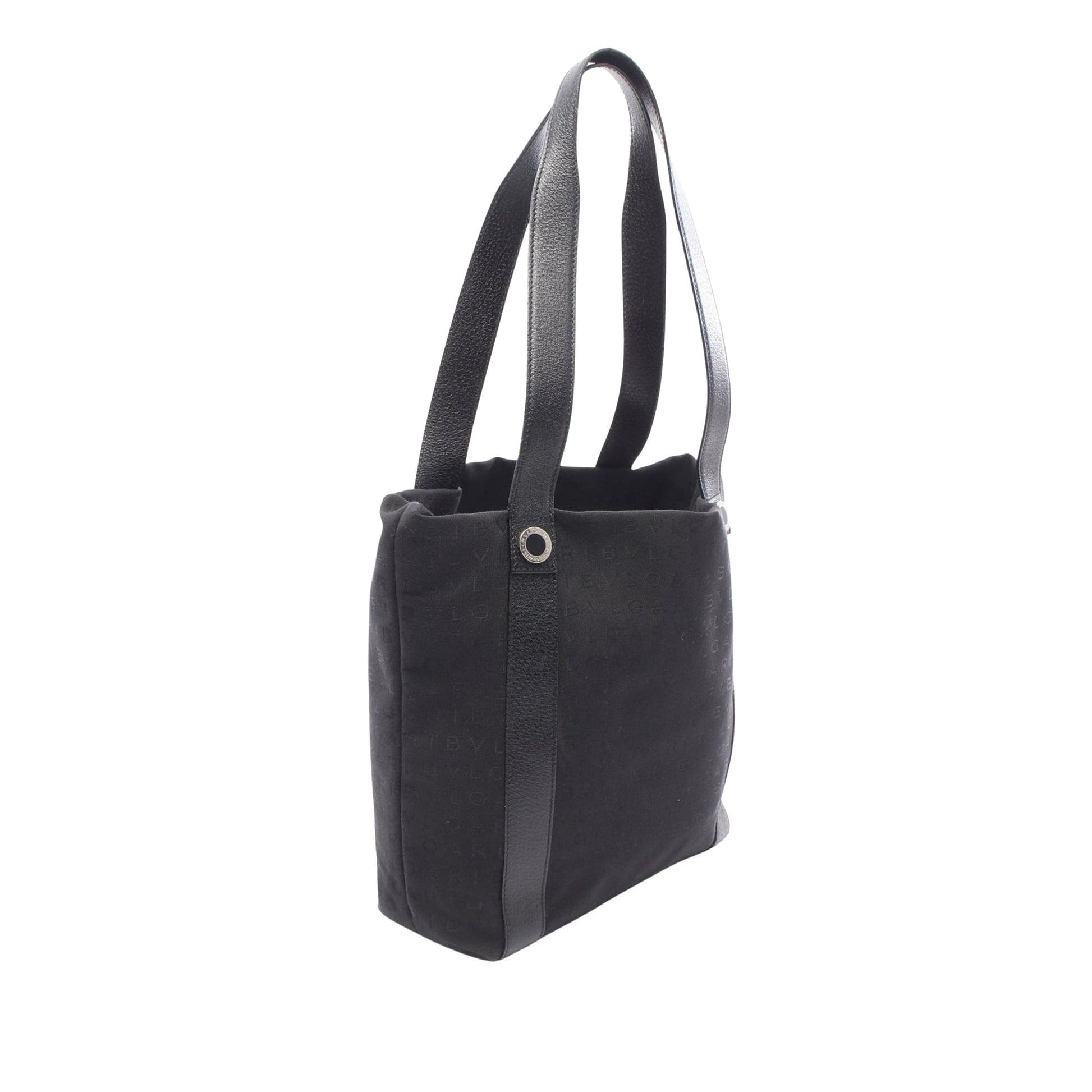 Bvlgari Logomania Canvas Tote